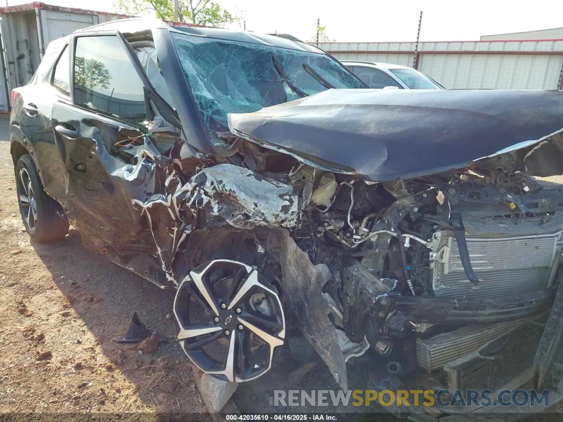 6 Photograph of a damaged car KL79MTSL1NB106972 CHEVROLET TRAILBLAZER 2022