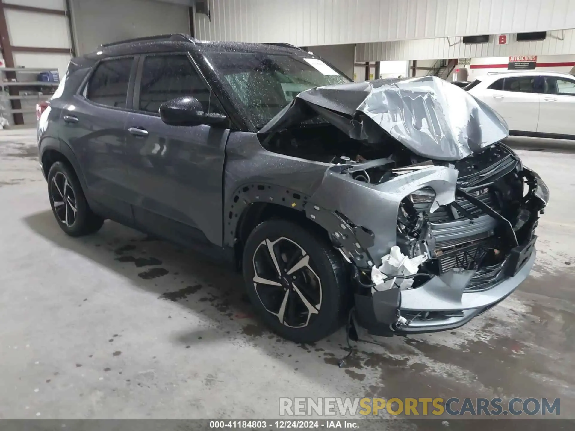 1 Photograph of a damaged car KL79MTSL2NB037029 CHEVROLET TRAILBLAZER 2022