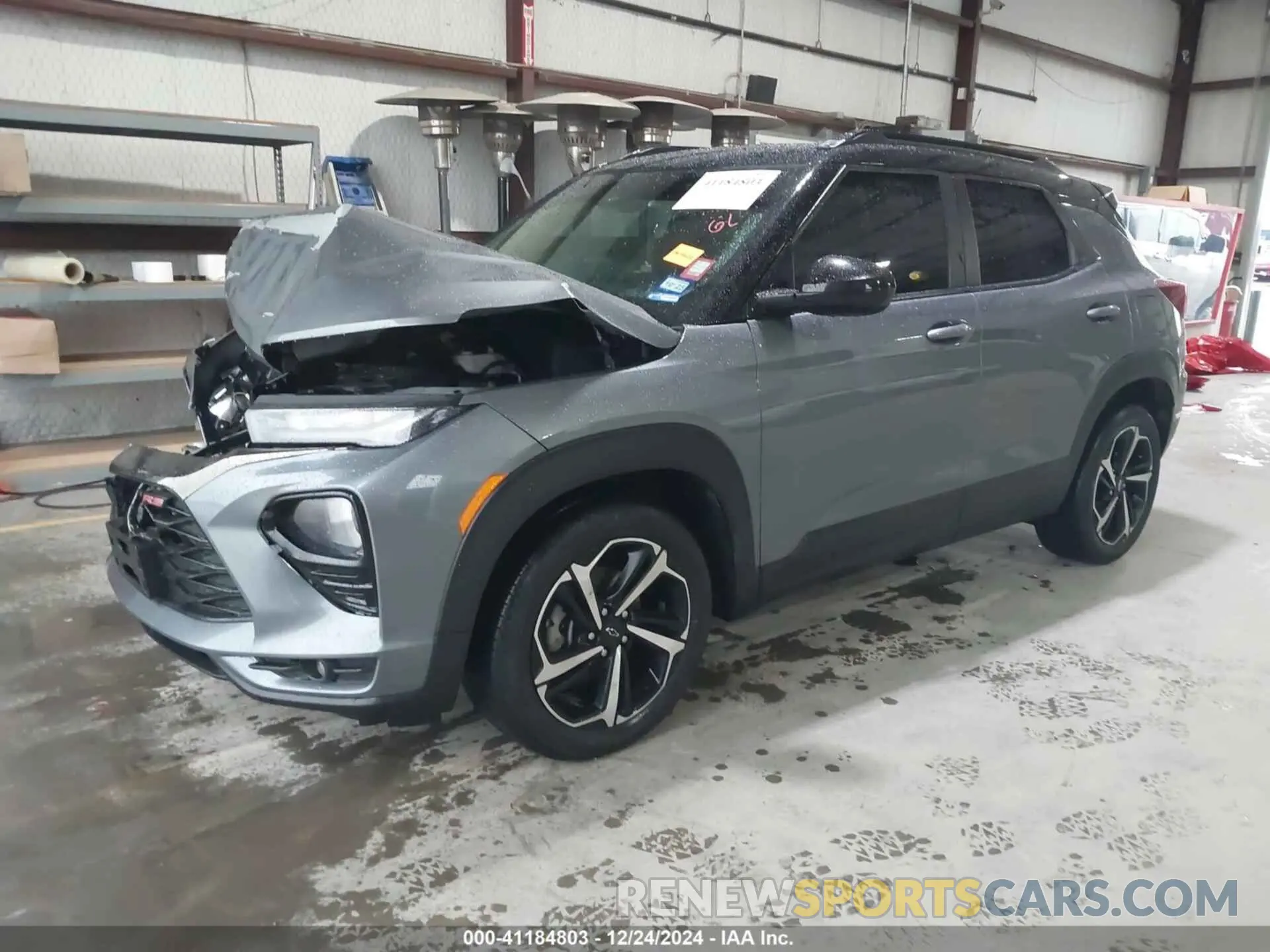 2 Photograph of a damaged car KL79MTSL2NB037029 CHEVROLET TRAILBLAZER 2022