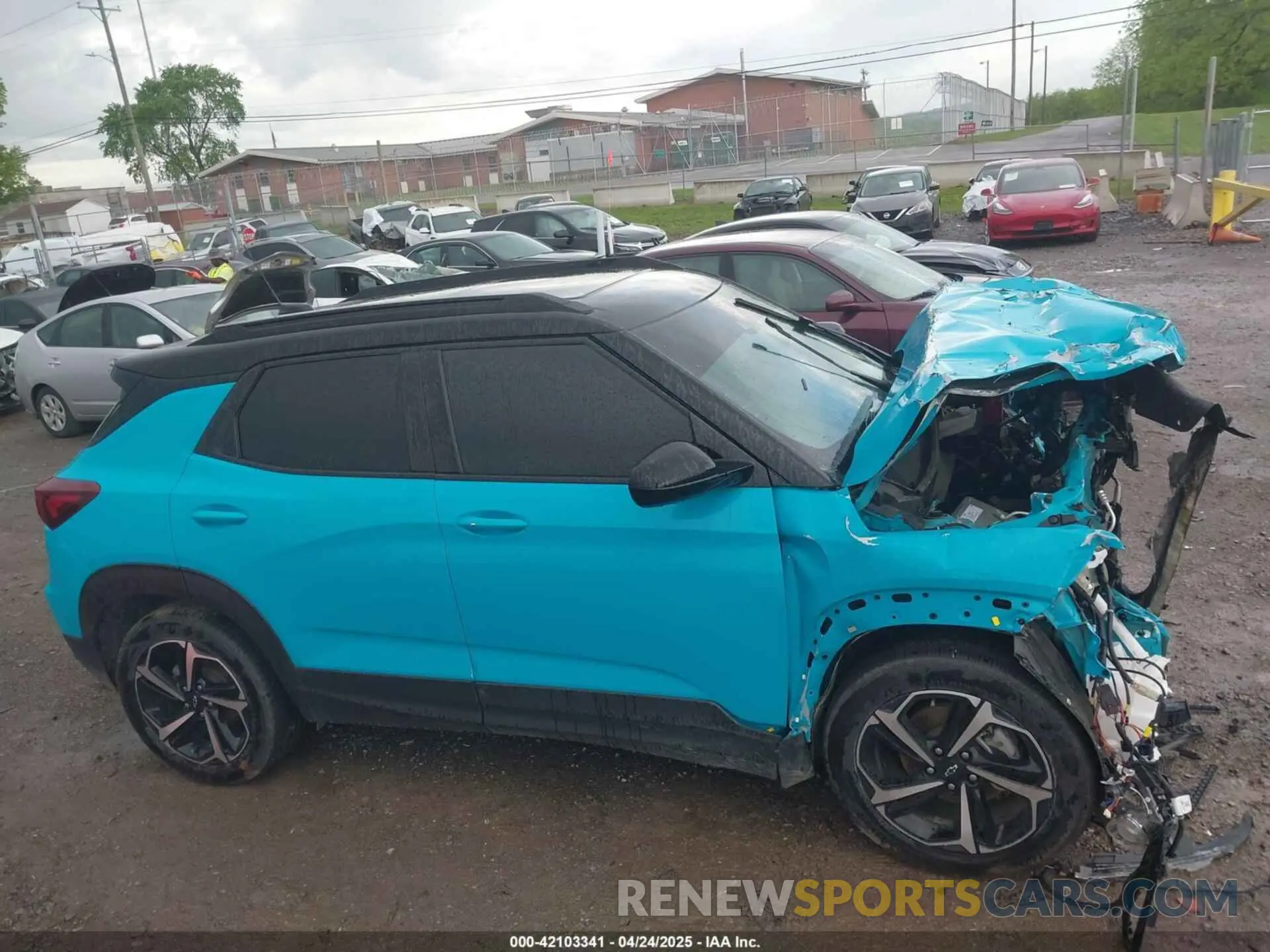 12 Photograph of a damaged car KL79MTSL2NB115213 CHEVROLET TRAILBLAZER 2022