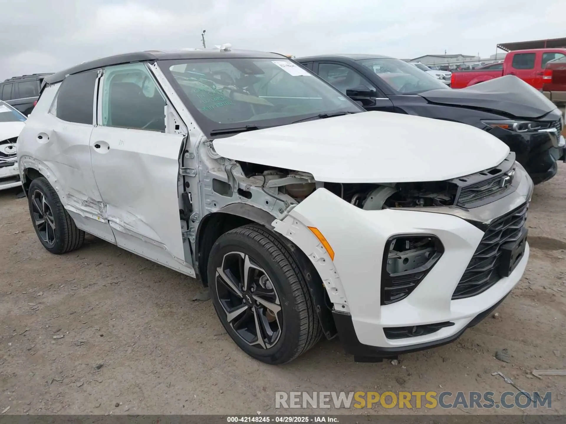 1 Photograph of a damaged car KL79MTSL3NB118959 CHEVROLET TRAILBLAZER 2022