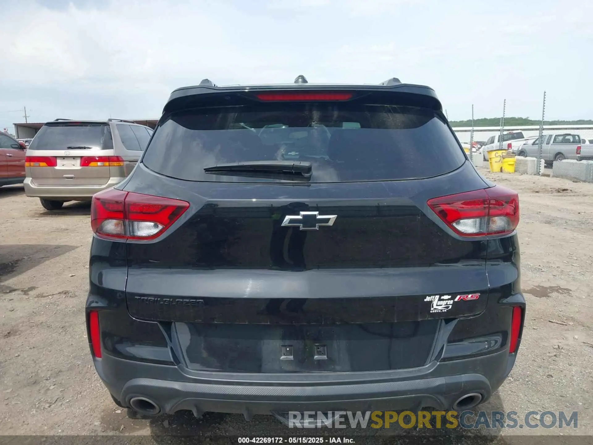 16 Photograph of a damaged car KL79MTSL5NB061647 CHEVROLET TRAILBLAZER 2022