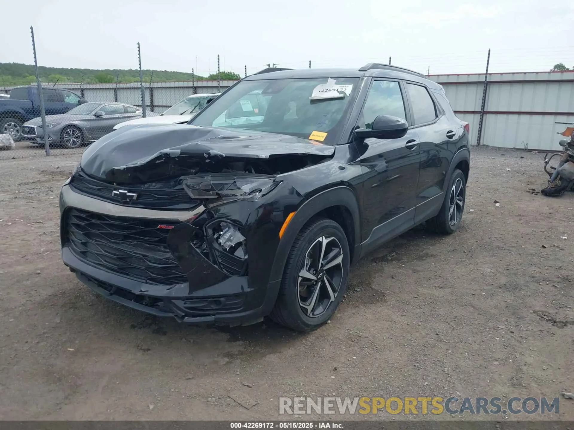 2 Photograph of a damaged car KL79MTSL5NB061647 CHEVROLET TRAILBLAZER 2022