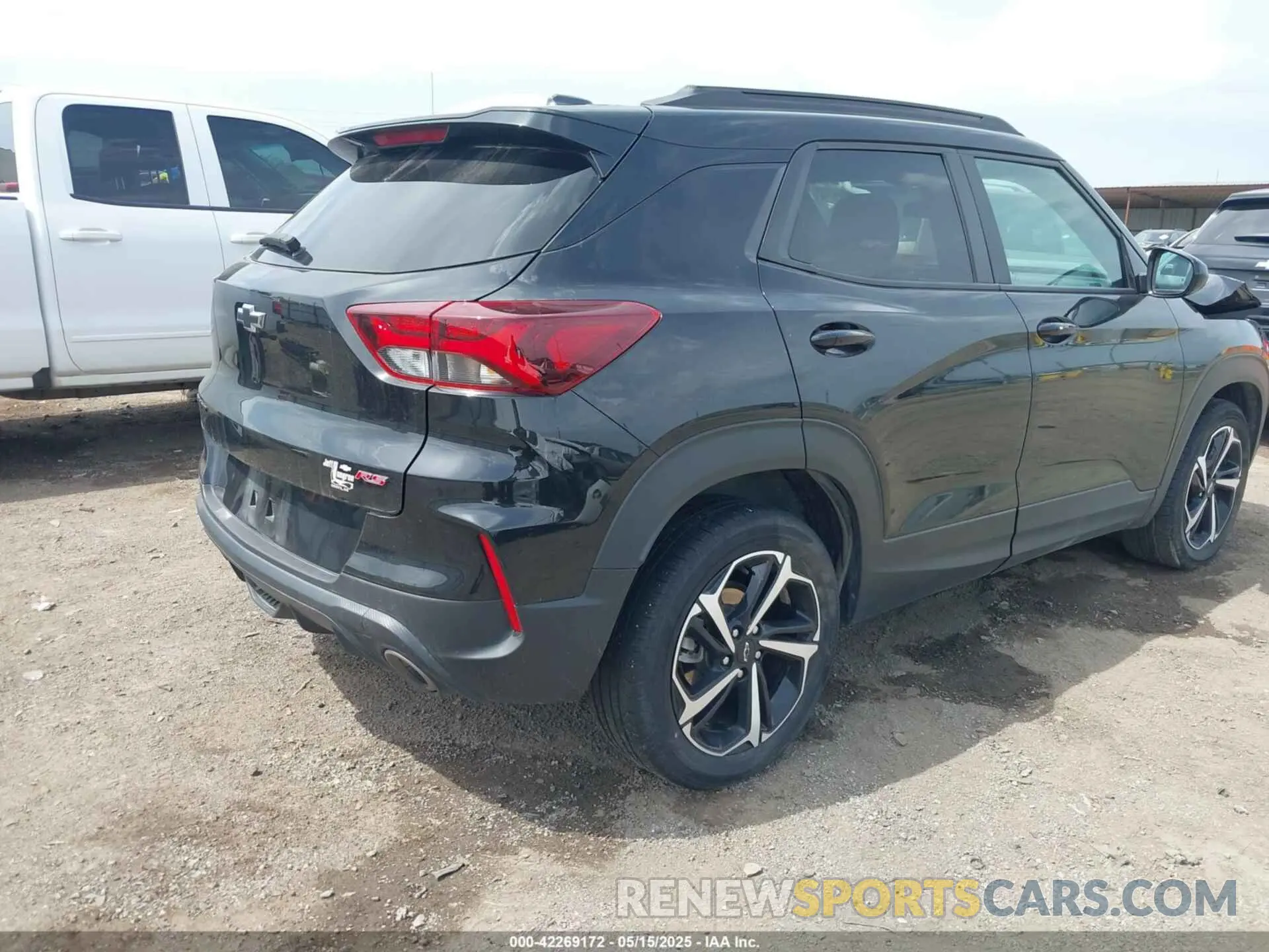 4 Photograph of a damaged car KL79MTSL5NB061647 CHEVROLET TRAILBLAZER 2022