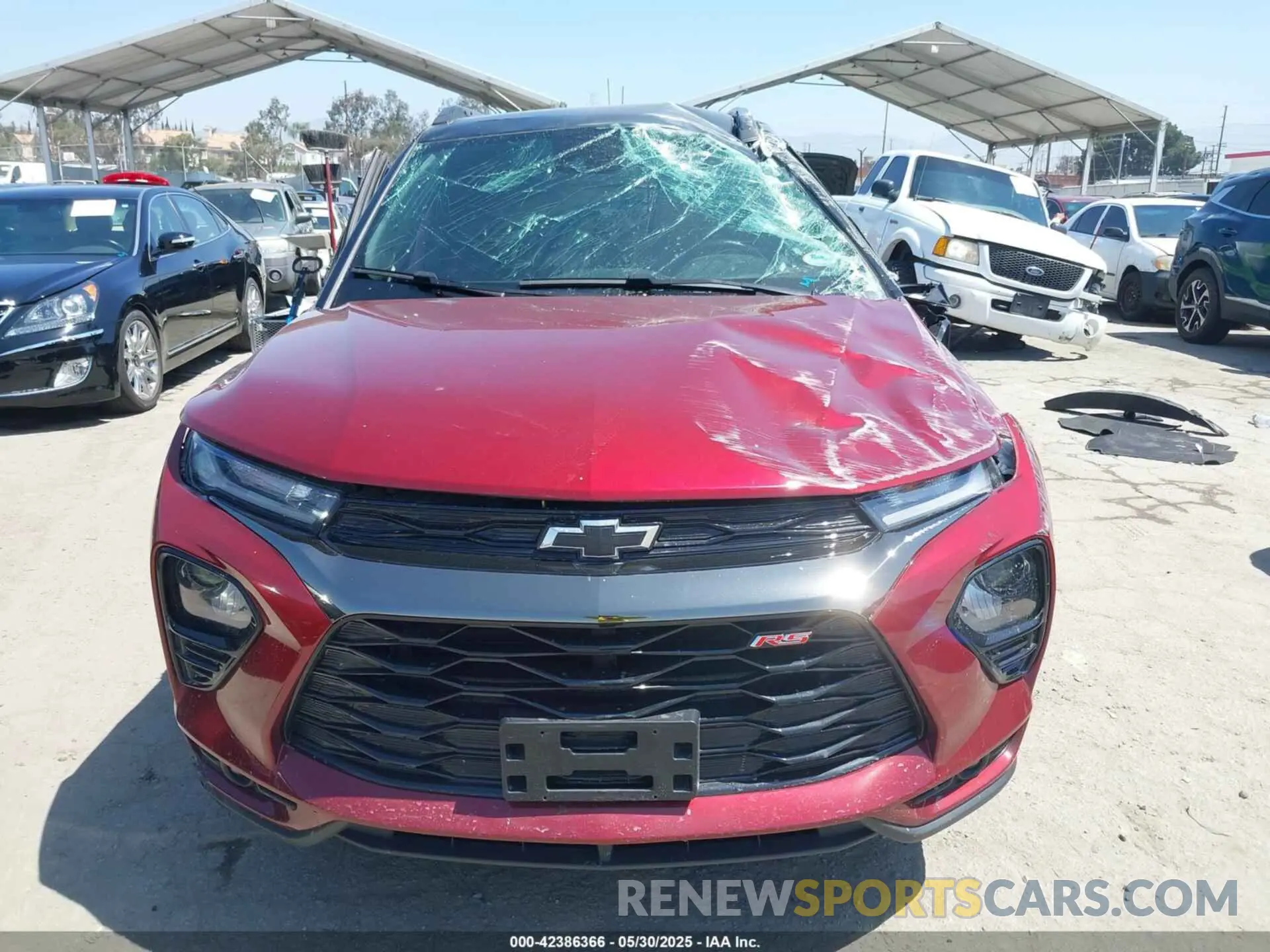 11 Photograph of a damaged car KL79MTSL5NB116033 CHEVROLET TRAILBLAZER 2022