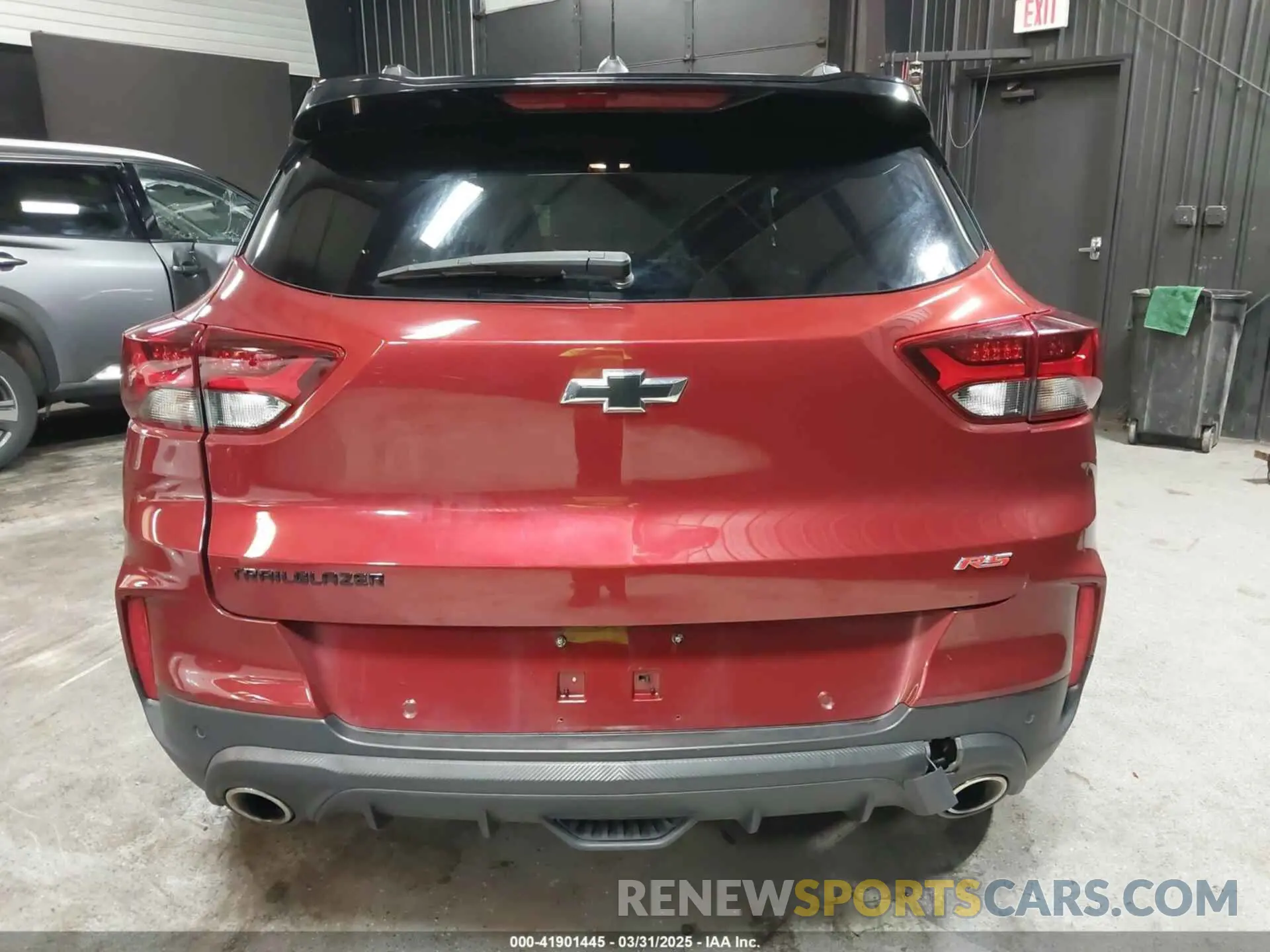 16 Photograph of a damaged car KL79MTSL6NB080806 CHEVROLET TRAILBLAZER 2022