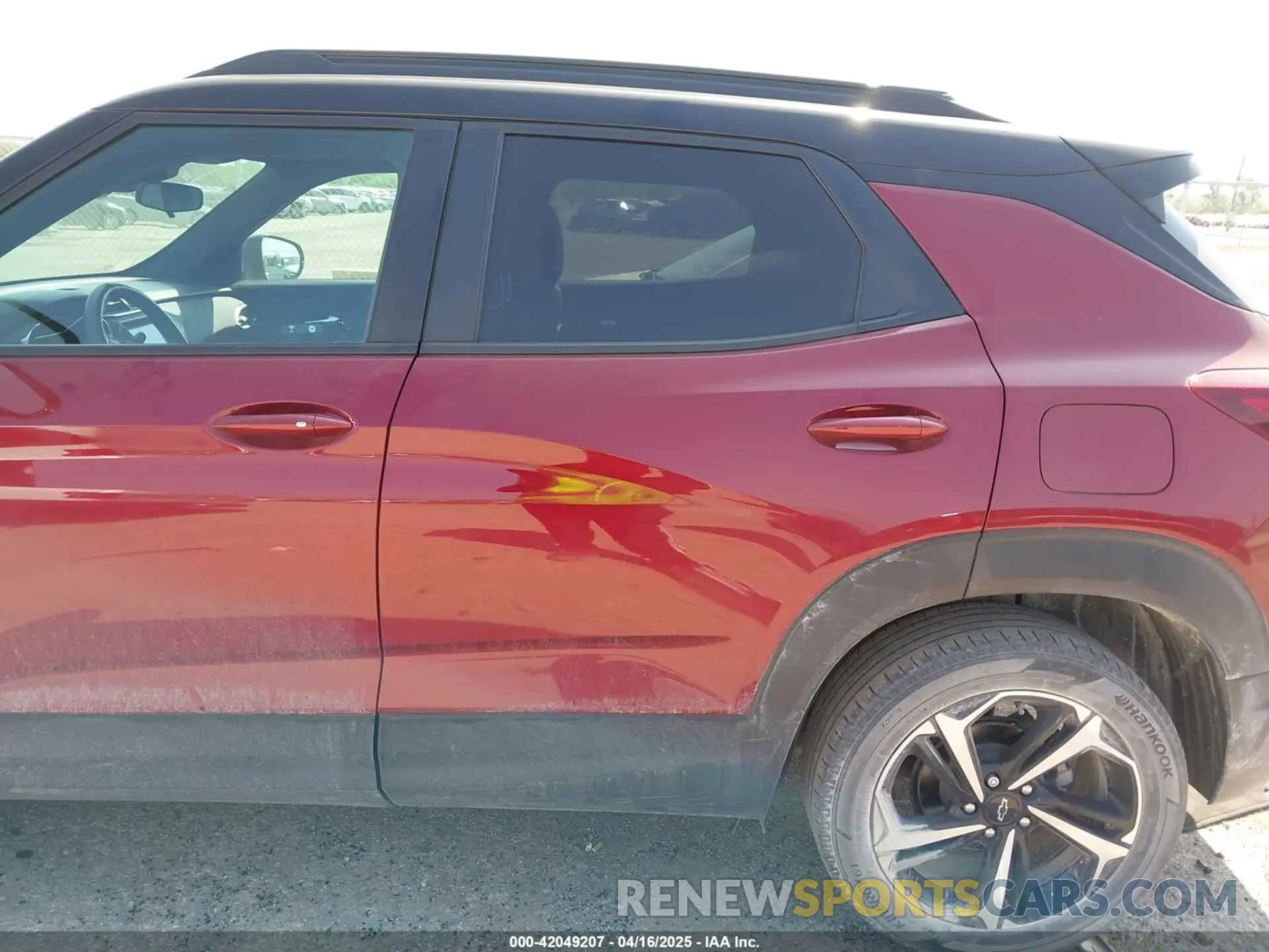14 Photograph of a damaged car KL79MTSL7NB108094 CHEVROLET TRAILBLAZER 2022