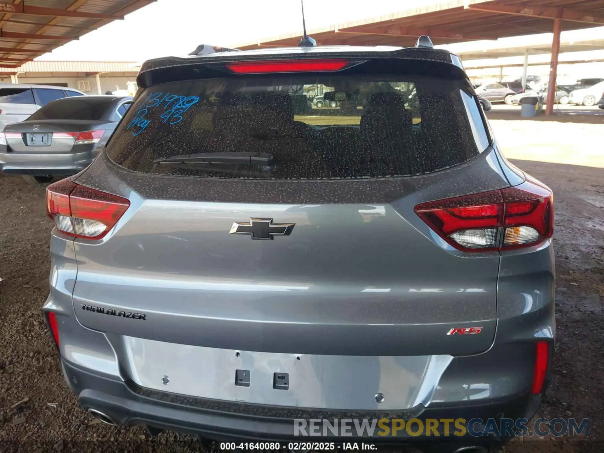 17 Photograph of a damaged car KL79MTSL8NB010174 CHEVROLET TRAILBLAZER 2022