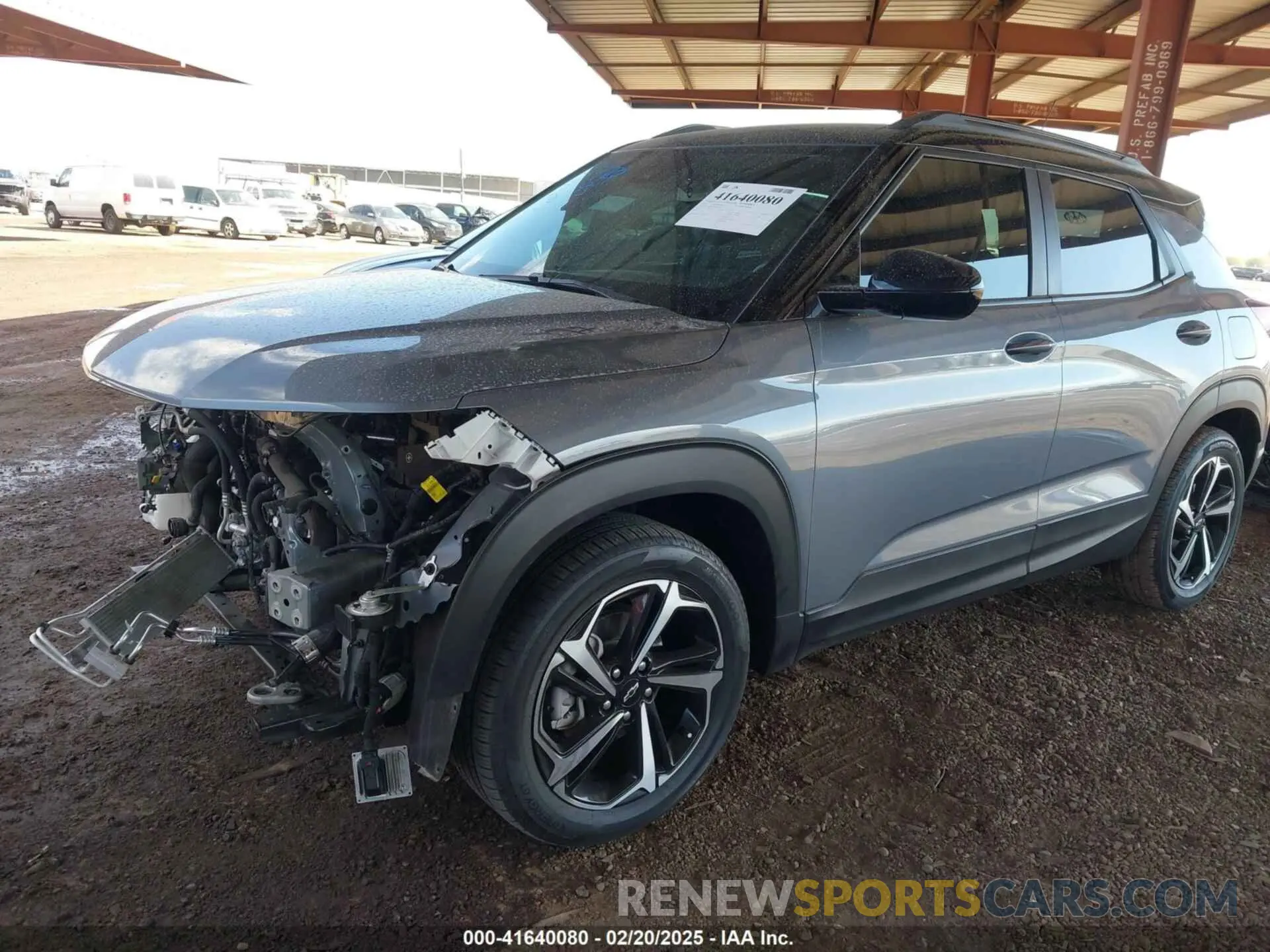 18 Photograph of a damaged car KL79MTSL8NB010174 CHEVROLET TRAILBLAZER 2022