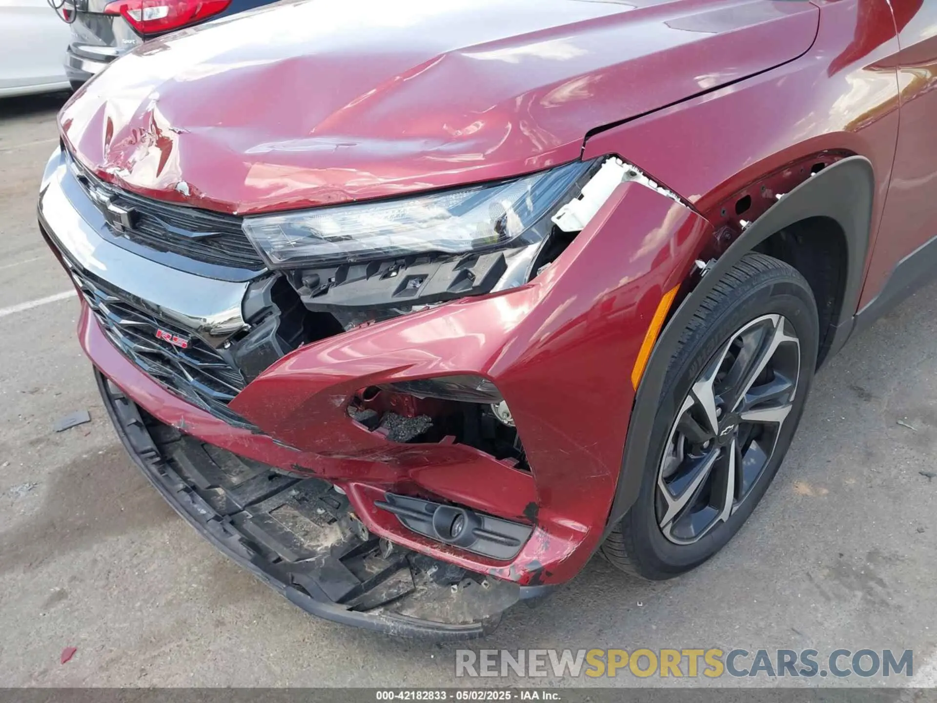 17 Photograph of a damaged car KL79MTSL9NB031888 CHEVROLET TRAILBLAZER 2022
