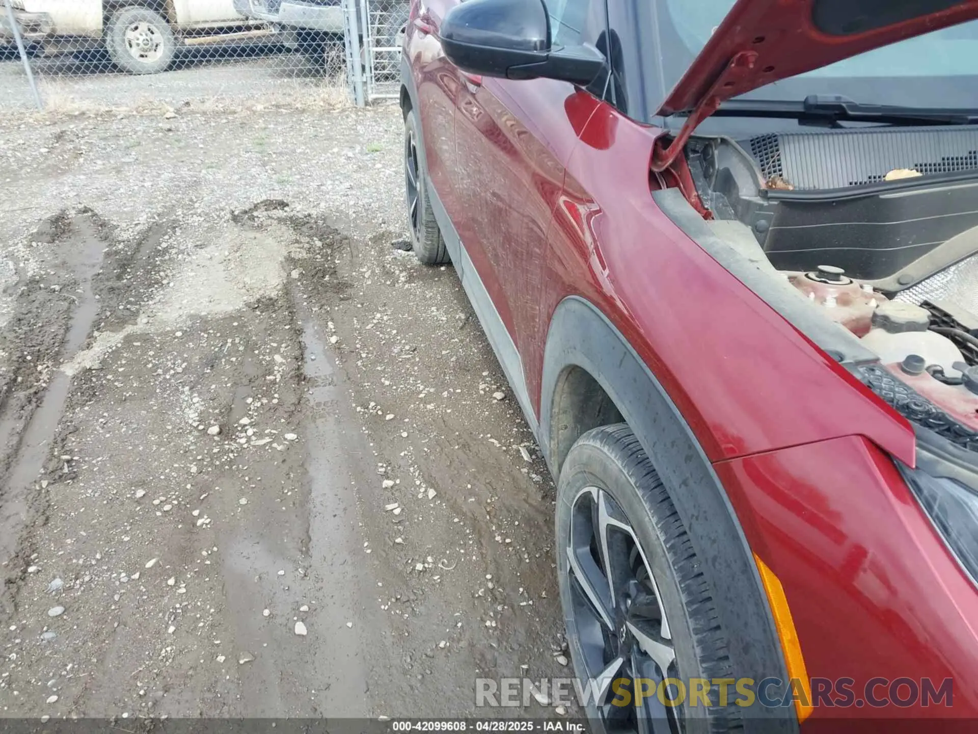 18 Photograph of a damaged car KL79MTSL9NB119159 CHEVROLET TRAILBLAZER 2022