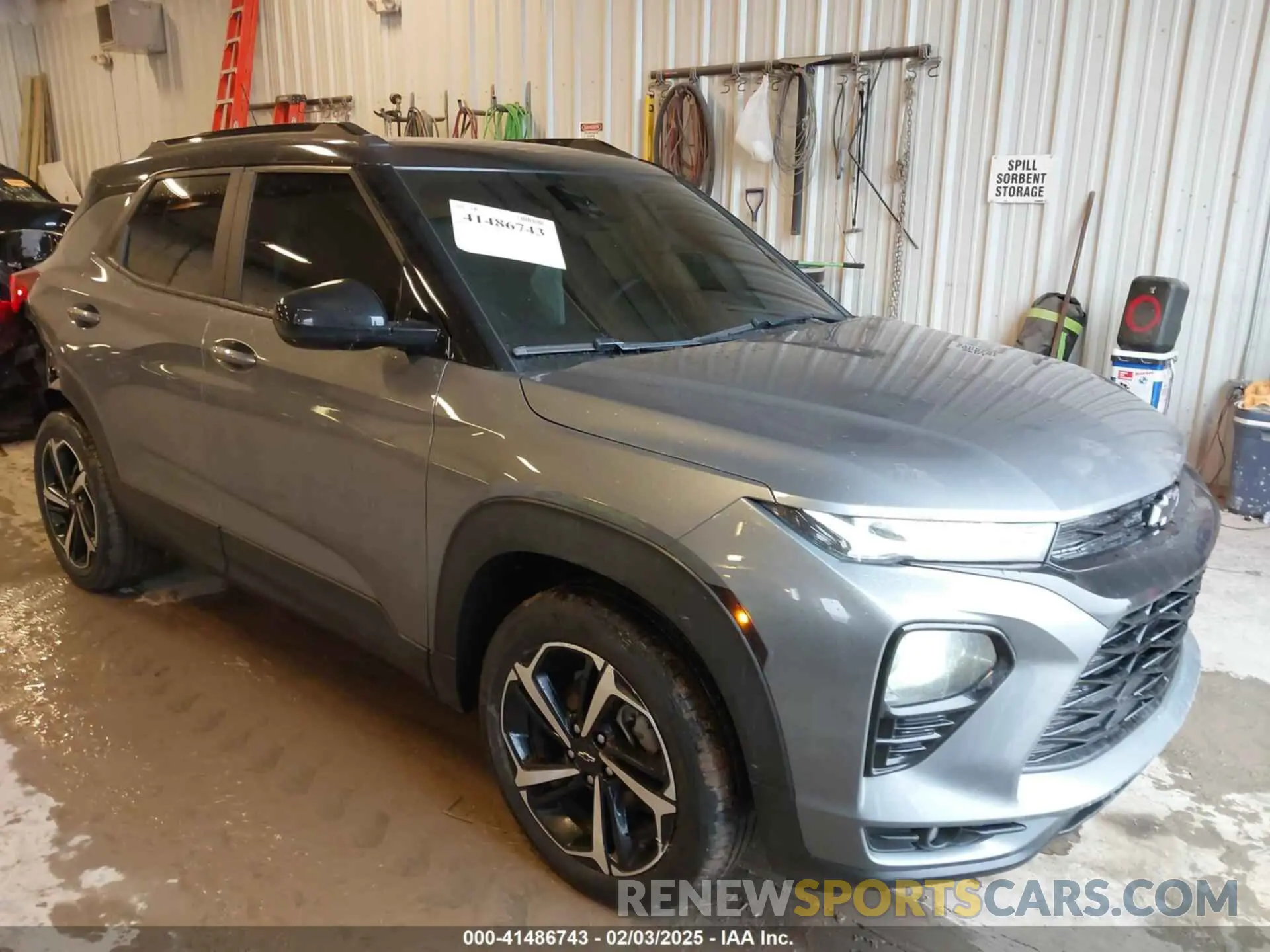 1 Photograph of a damaged car KL79MTSLXNB019250 CHEVROLET TRAILBLAZER 2022