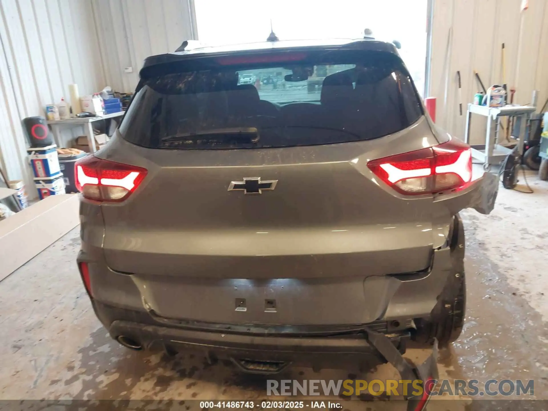 16 Photograph of a damaged car KL79MTSLXNB019250 CHEVROLET TRAILBLAZER 2022