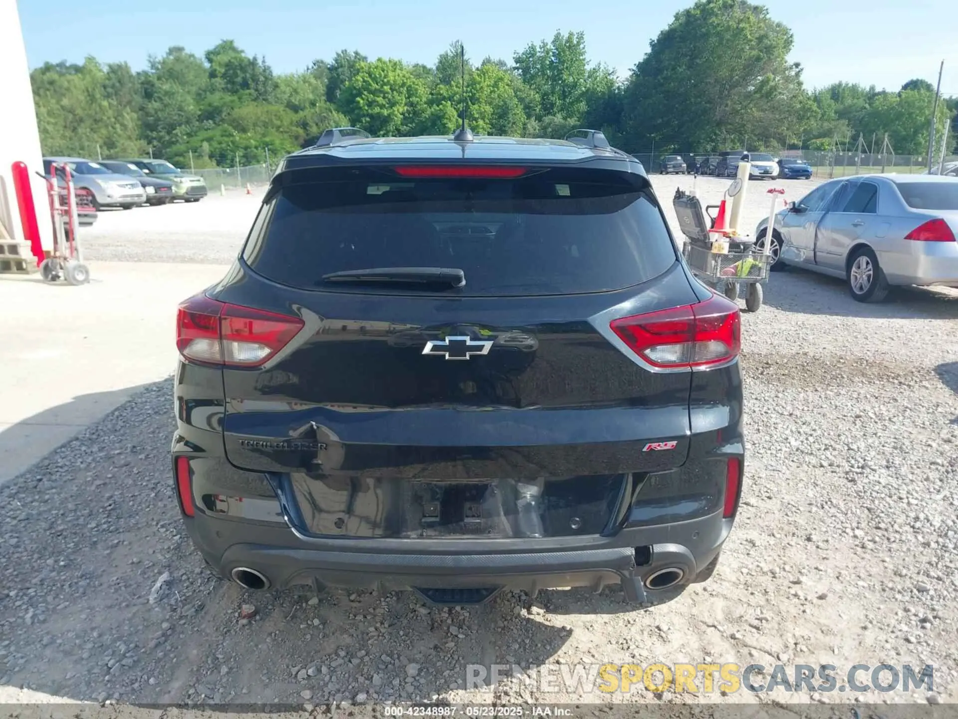 16 Photograph of a damaged car KL79MTSLXNB147004 CHEVROLET TRAILBLAZER 2022