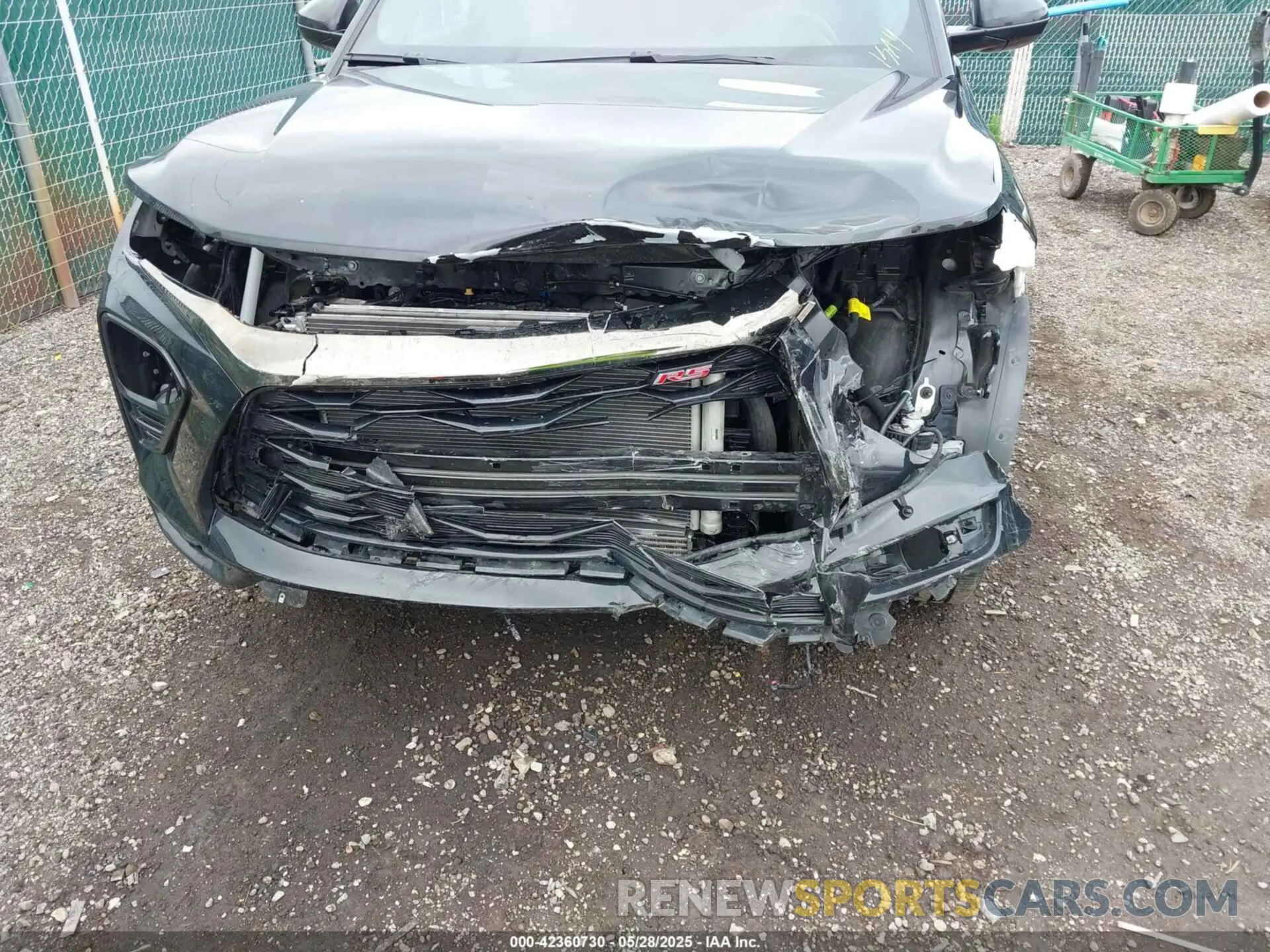 18 Photograph of a damaged car KL79MUSL5NB040464 CHEVROLET TRAILBLAZER 2022