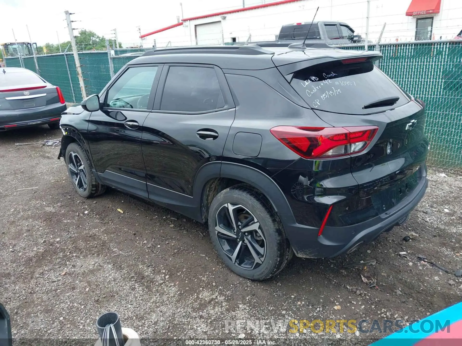 3 Photograph of a damaged car KL79MUSL5NB040464 CHEVROLET TRAILBLAZER 2022