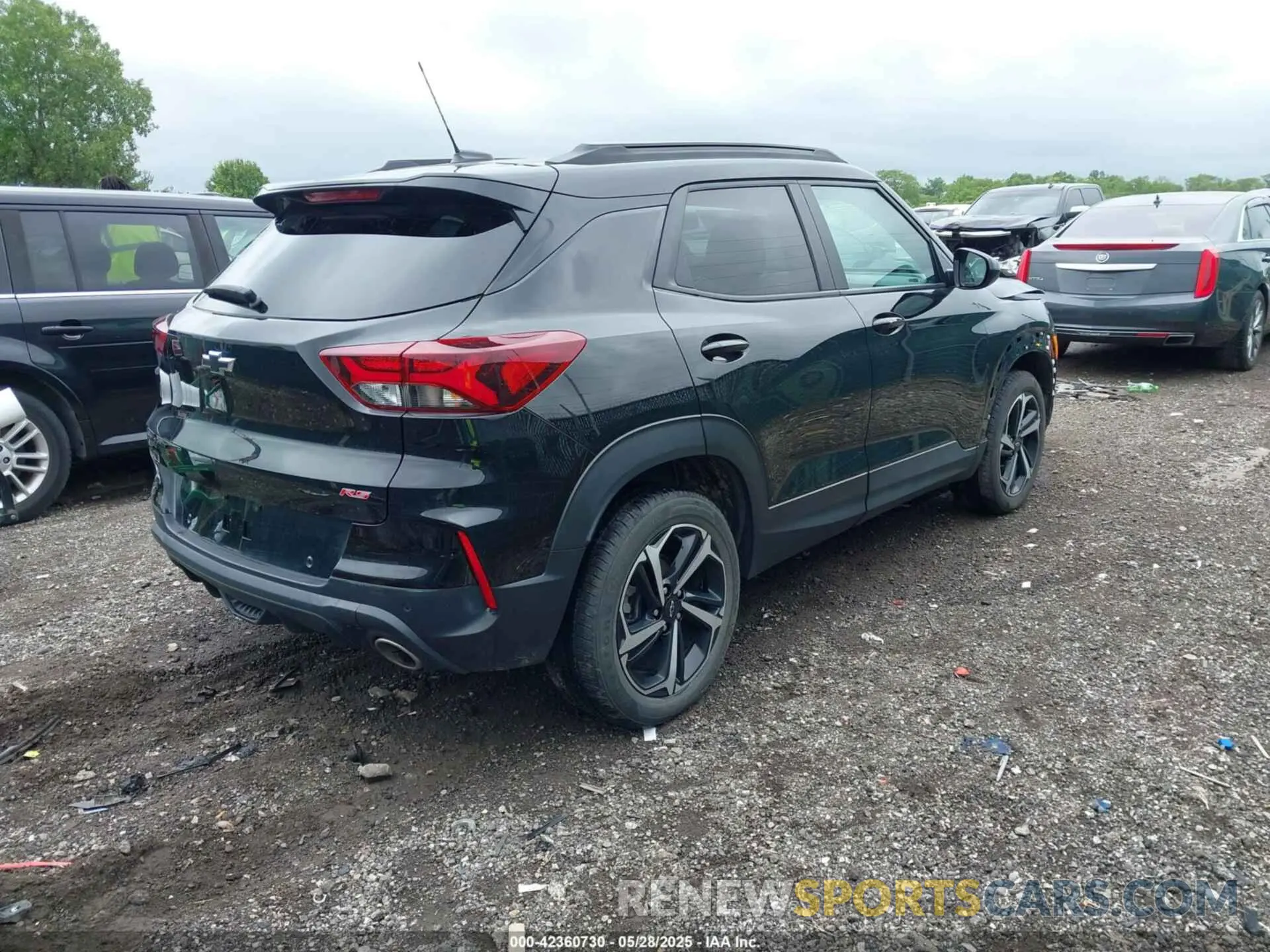 4 Photograph of a damaged car KL79MUSL5NB040464 CHEVROLET TRAILBLAZER 2022