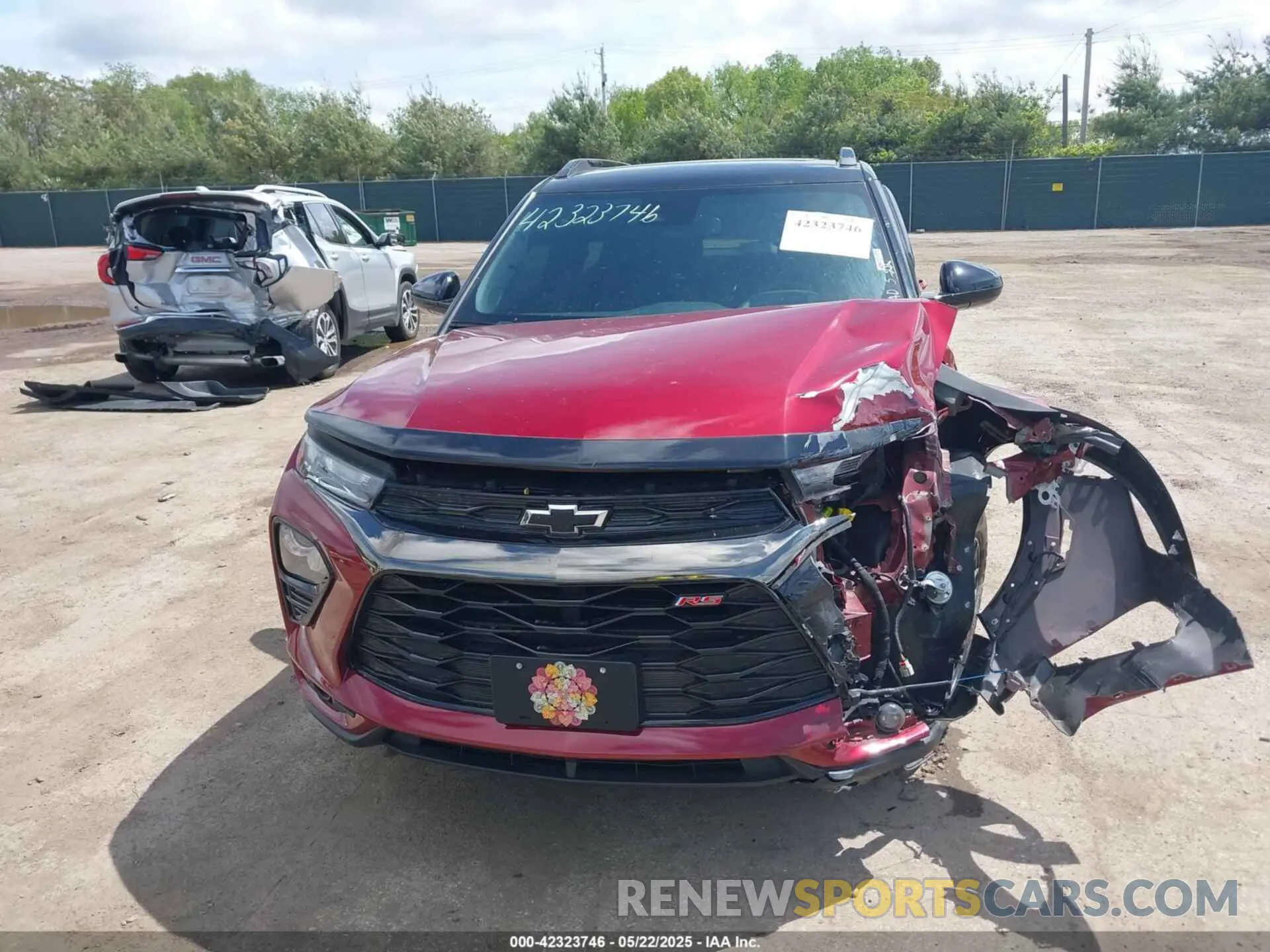13 Photograph of a damaged car KL79MUSL7NB146091 CHEVROLET TRAILBLAZER 2022