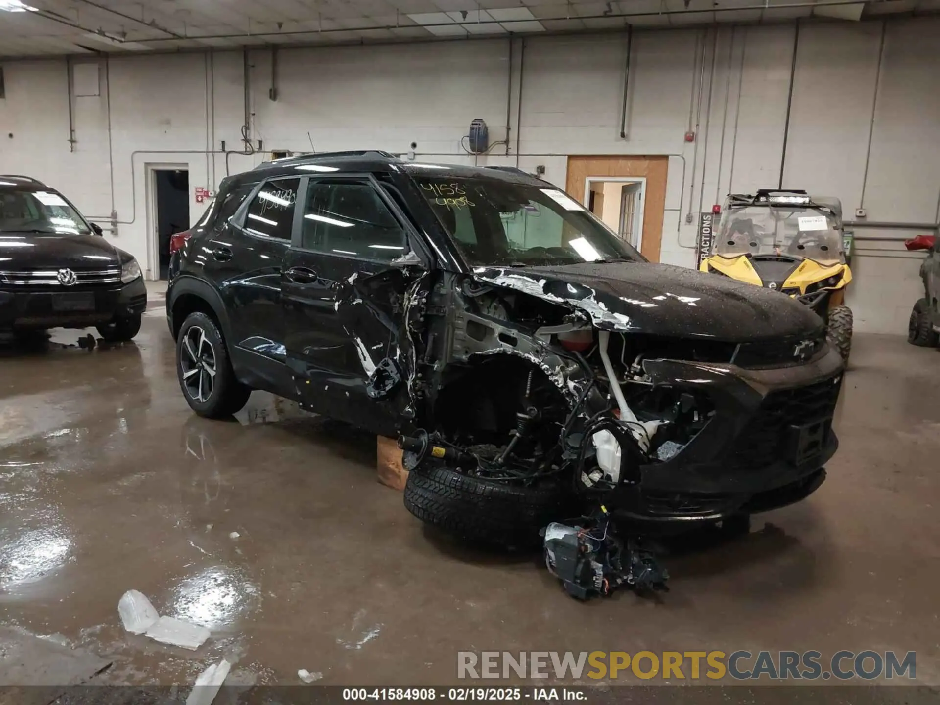 1 Photograph of a damaged car KL79MUSL8NB031399 CHEVROLET TRAILBLAZER 2022