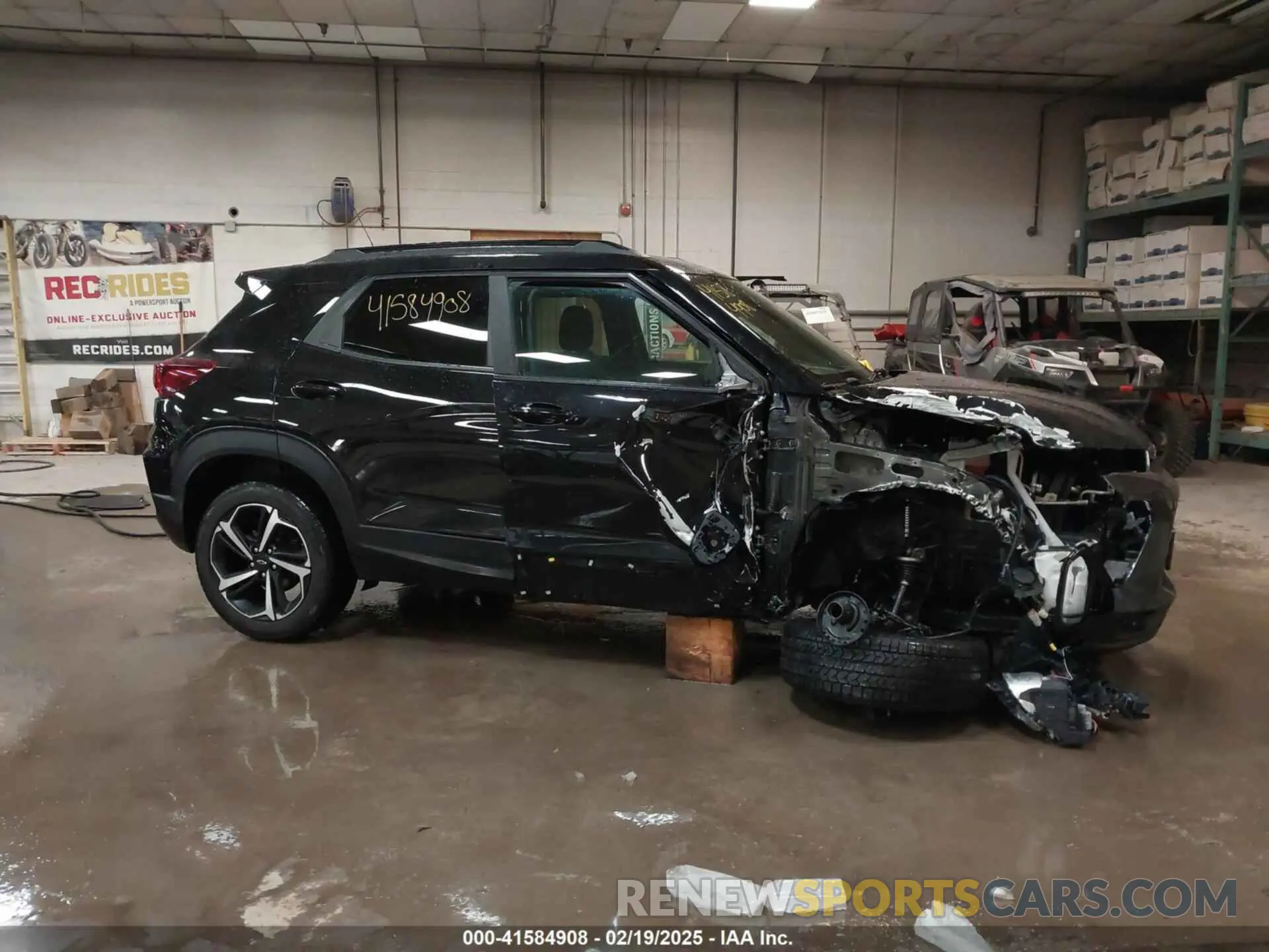 14 Photograph of a damaged car KL79MUSL8NB031399 CHEVROLET TRAILBLAZER 2022