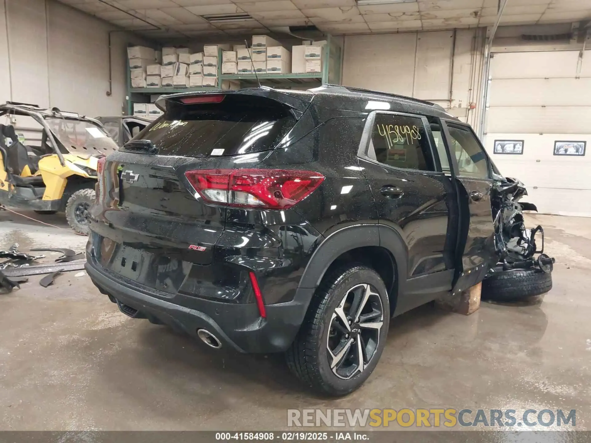 4 Photograph of a damaged car KL79MUSL8NB031399 CHEVROLET TRAILBLAZER 2022