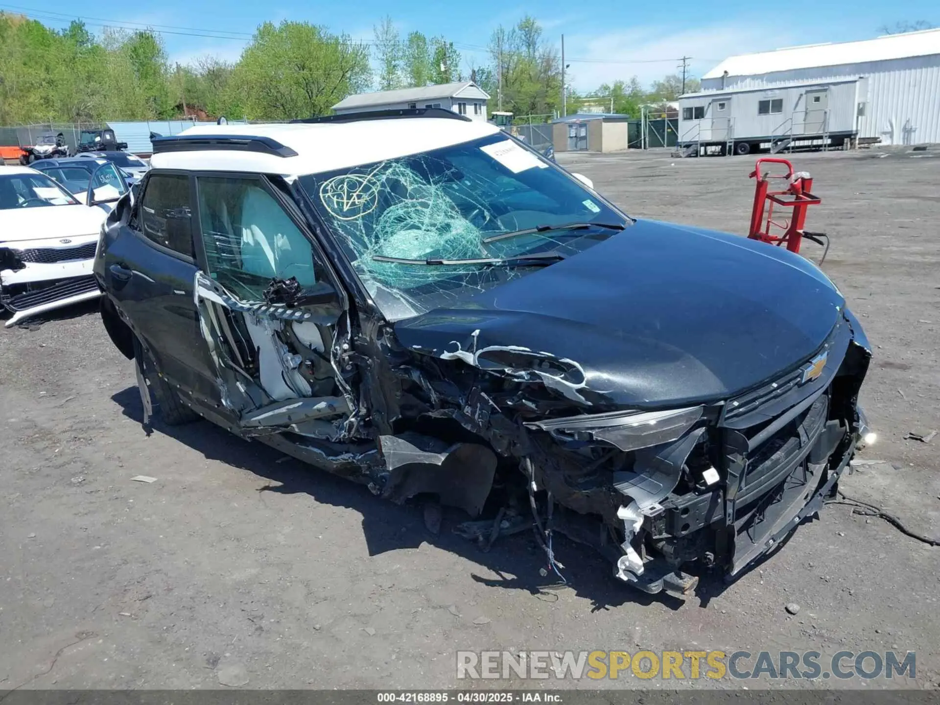 1 Photograph of a damaged car KL79MVSL1NB015244 CHEVROLET TRAILBLAZER 2022