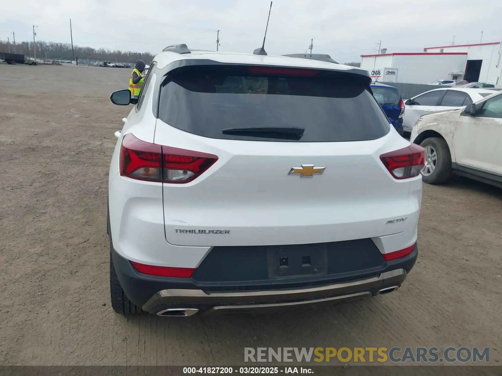 17 Photograph of a damaged car KL79MVSL3NB035950 CHEVROLET TRAILBLAZER 2022