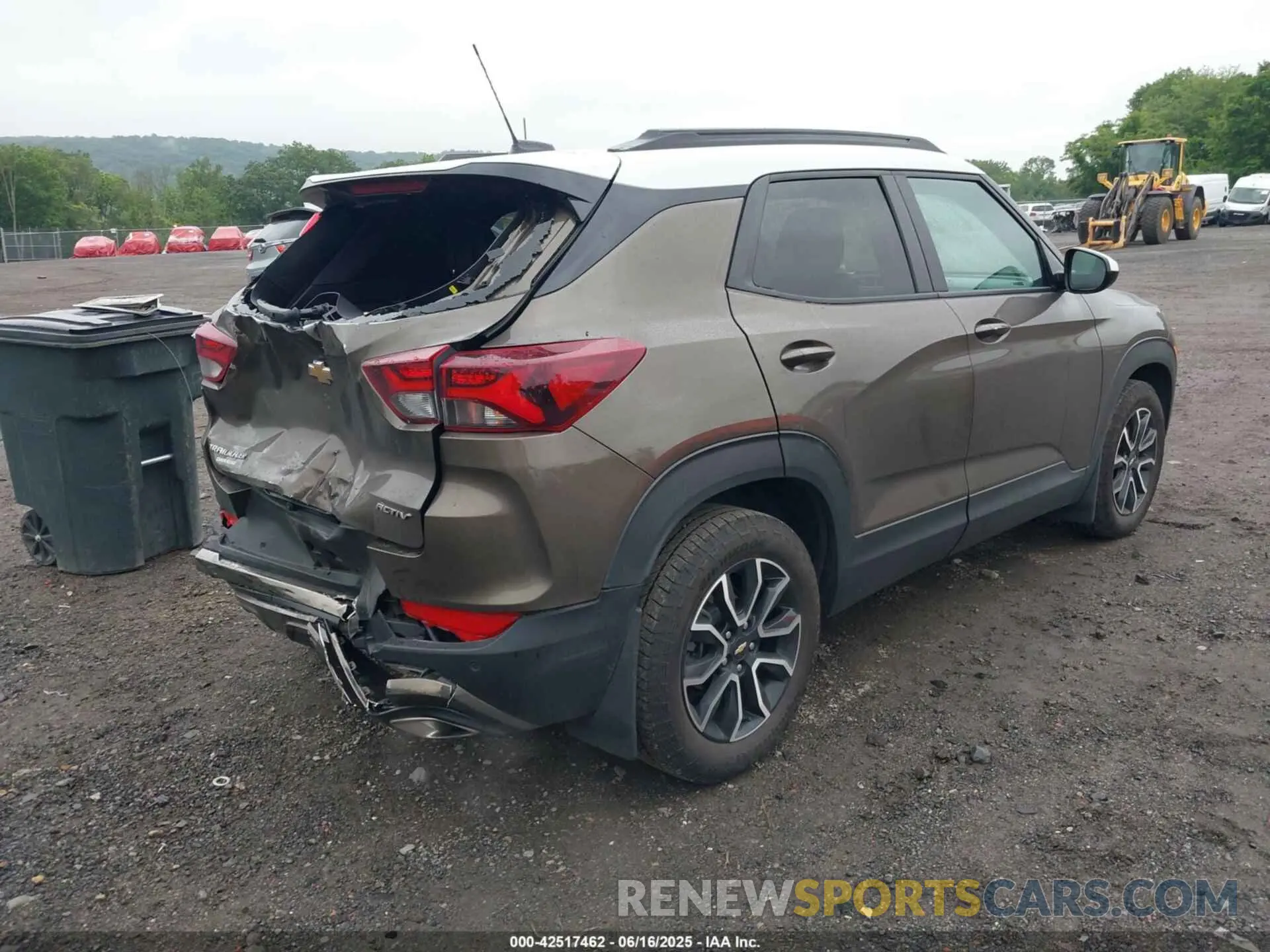 4 Photograph of a damaged car KL79MVSL6NB074466 CHEVROLET TRAILBLAZER 2022