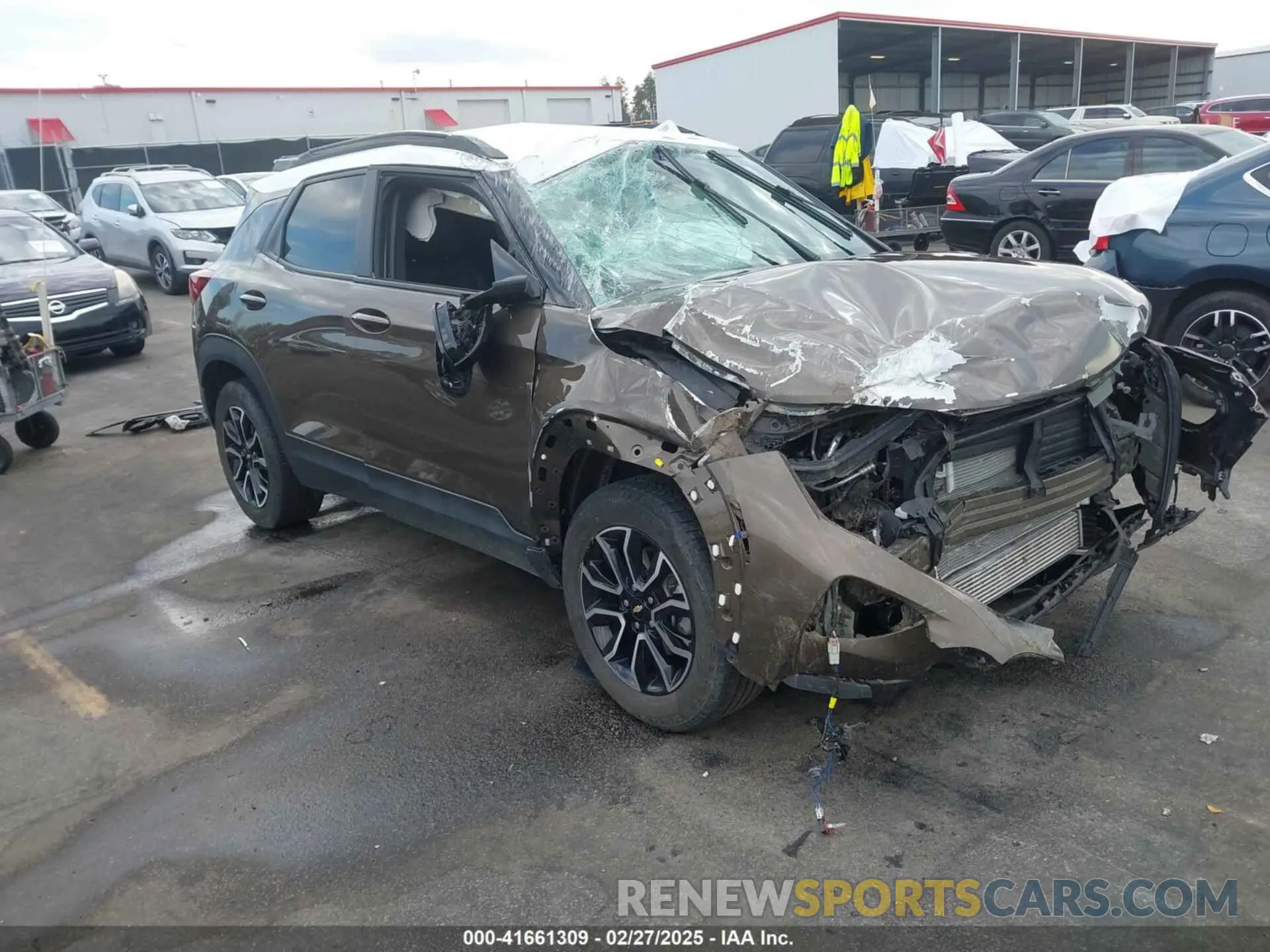 1 Photograph of a damaged car KL79MVSL8NB118998 CHEVROLET TRAILBLAZER 2022