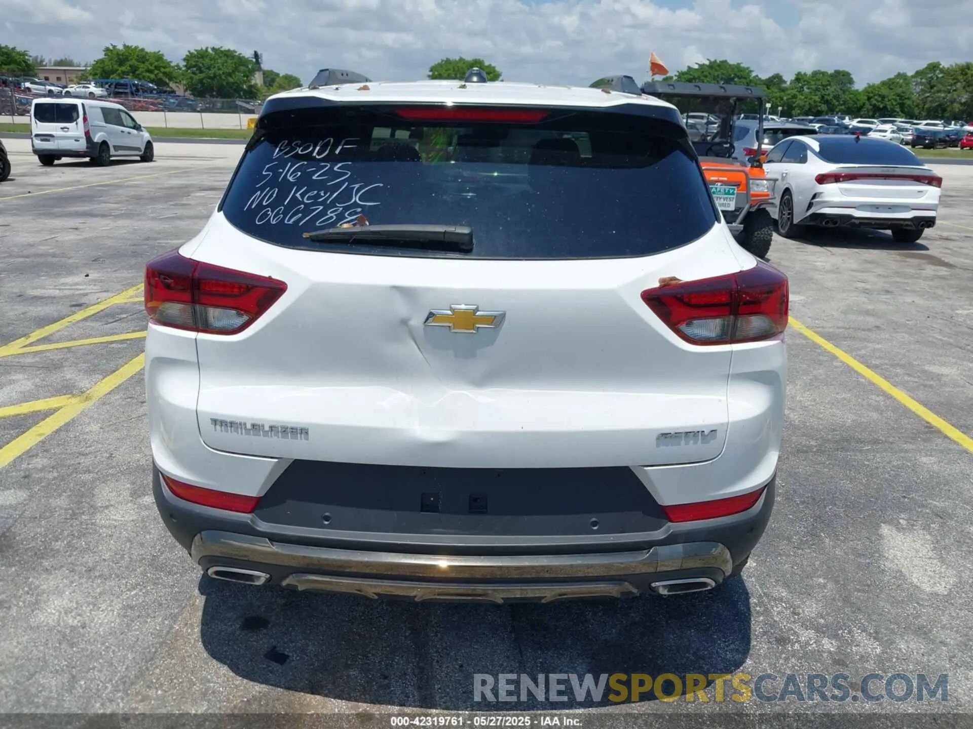 15 Photograph of a damaged car KL79MVSLXNB066788 CHEVROLET TRAILBLAZER 2022