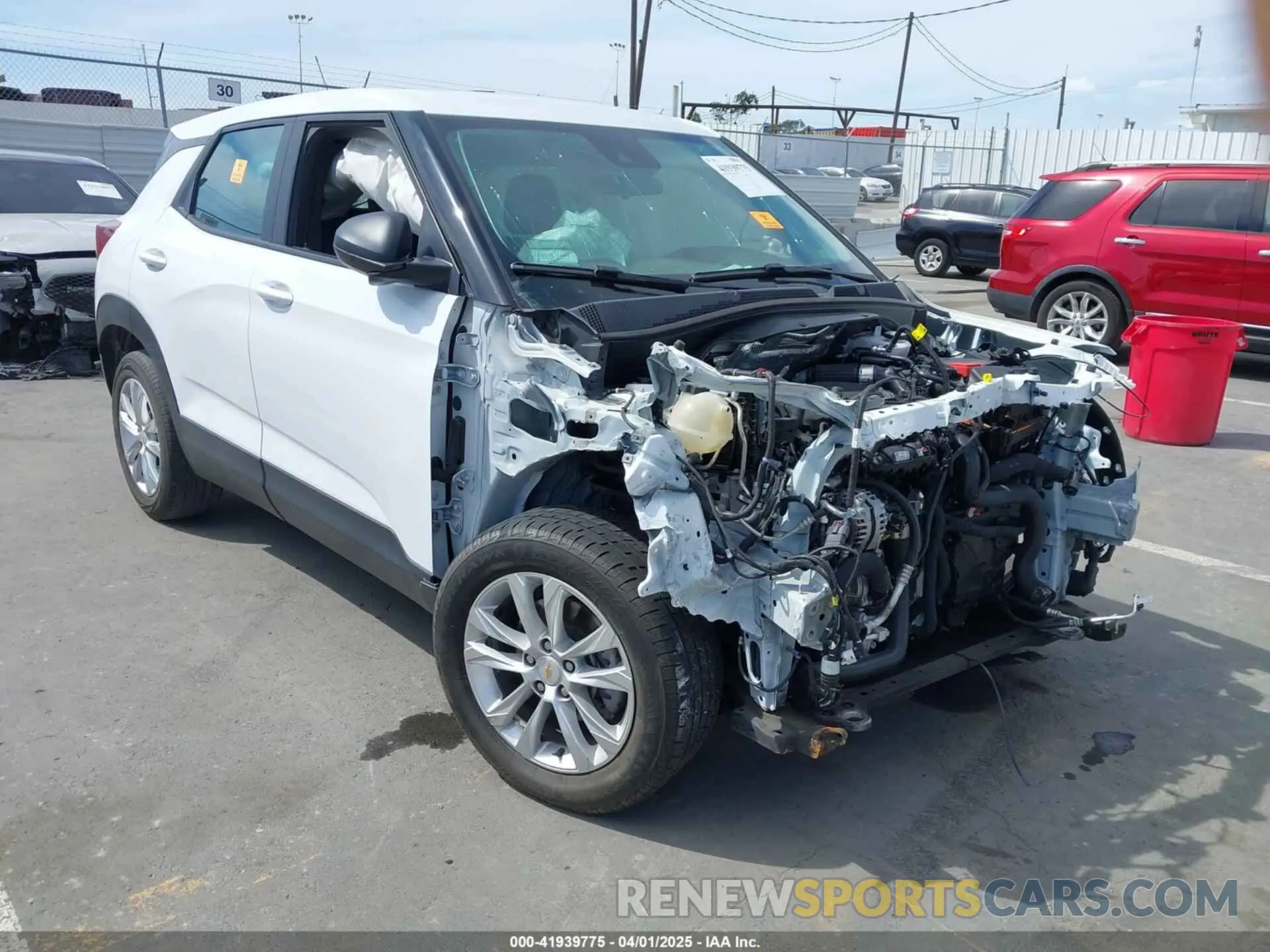1 Photograph of a damaged car KL79MMS22PB026421 CHEVROLET TRAILBLAZER 2023