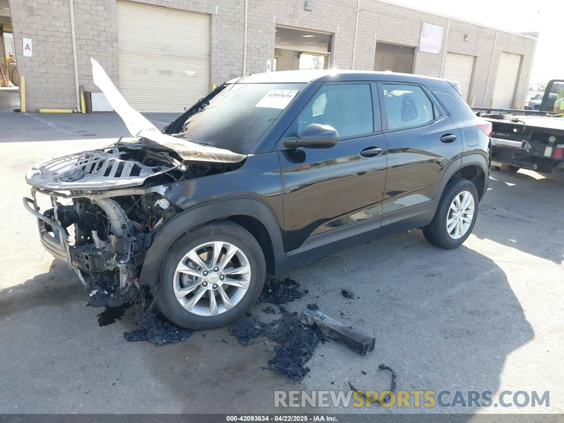 2 Photograph of a damaged car KL79MMS23PB201971 CHEVROLET TRAILBLAZER 2023