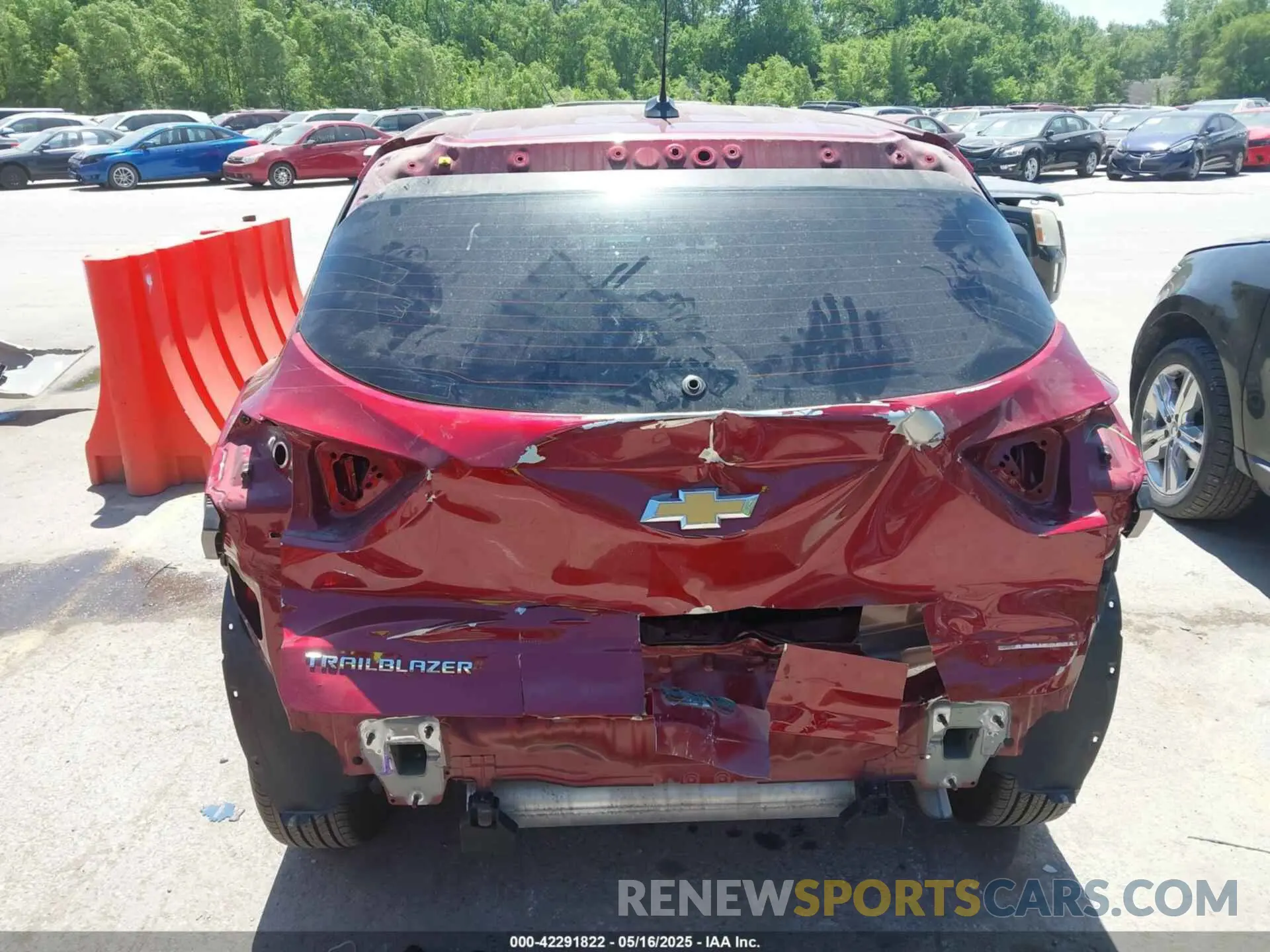 17 Photograph of a damaged car KL79MMS27PB170448 CHEVROLET TRAILBLAZER 2023