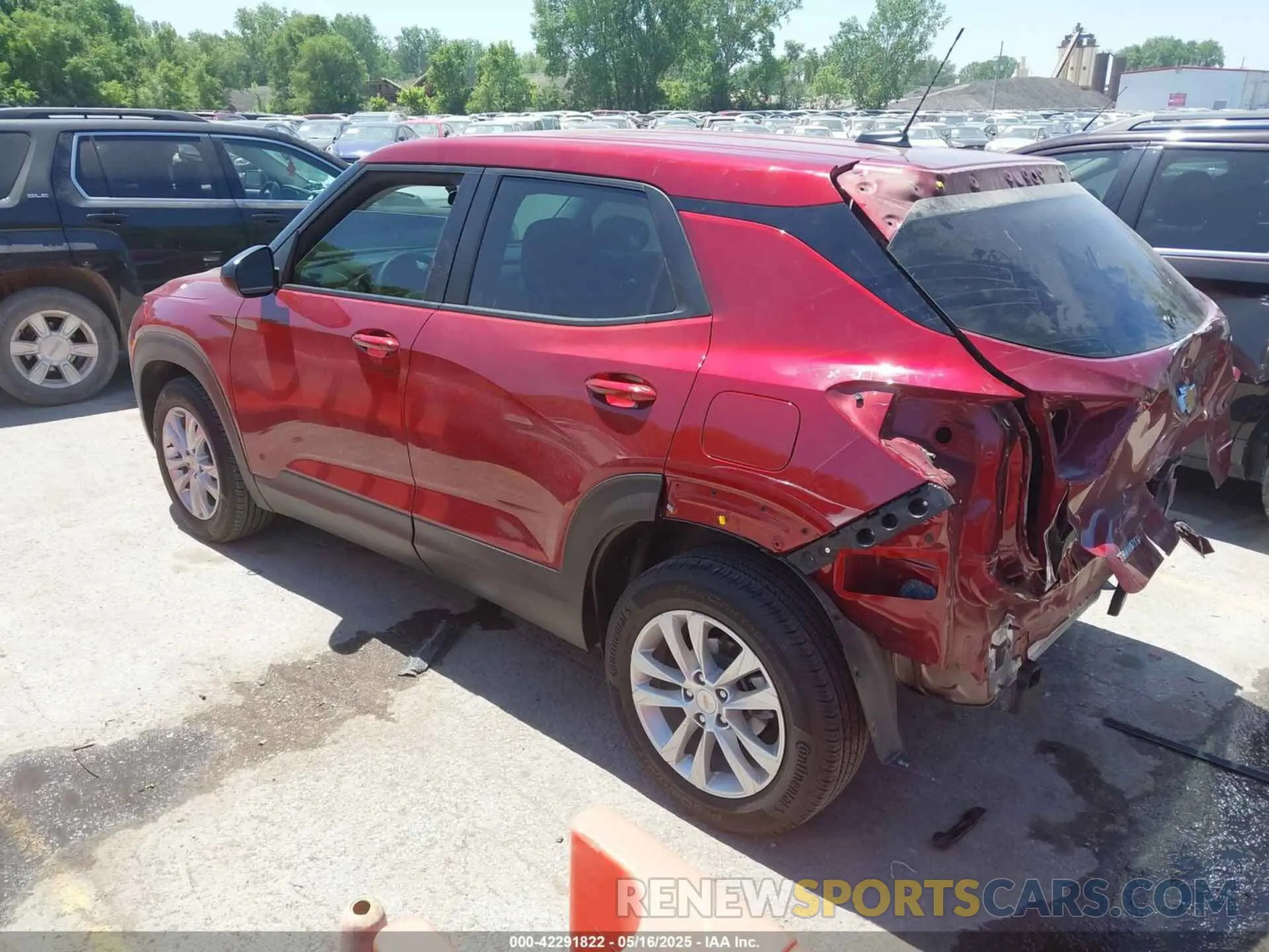 3 Photograph of a damaged car KL79MMS27PB170448 CHEVROLET TRAILBLAZER 2023
