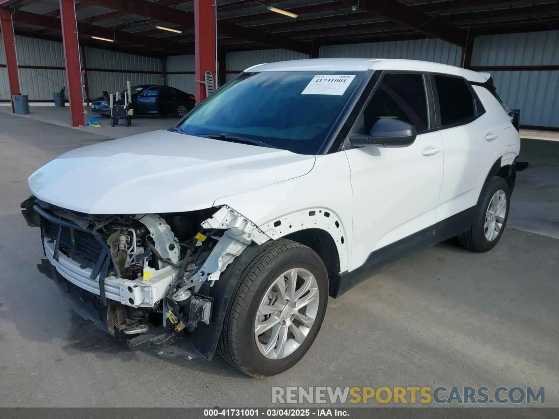 2 Photograph of a damaged car KL79MMS28PB205529 CHEVROLET TRAILBLAZER 2023
