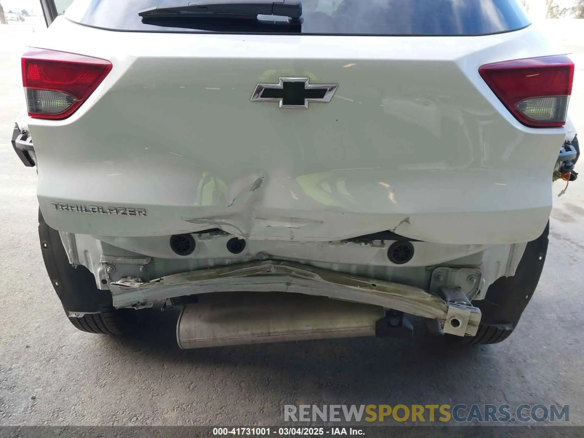 6 Photograph of a damaged car KL79MMS28PB205529 CHEVROLET TRAILBLAZER 2023