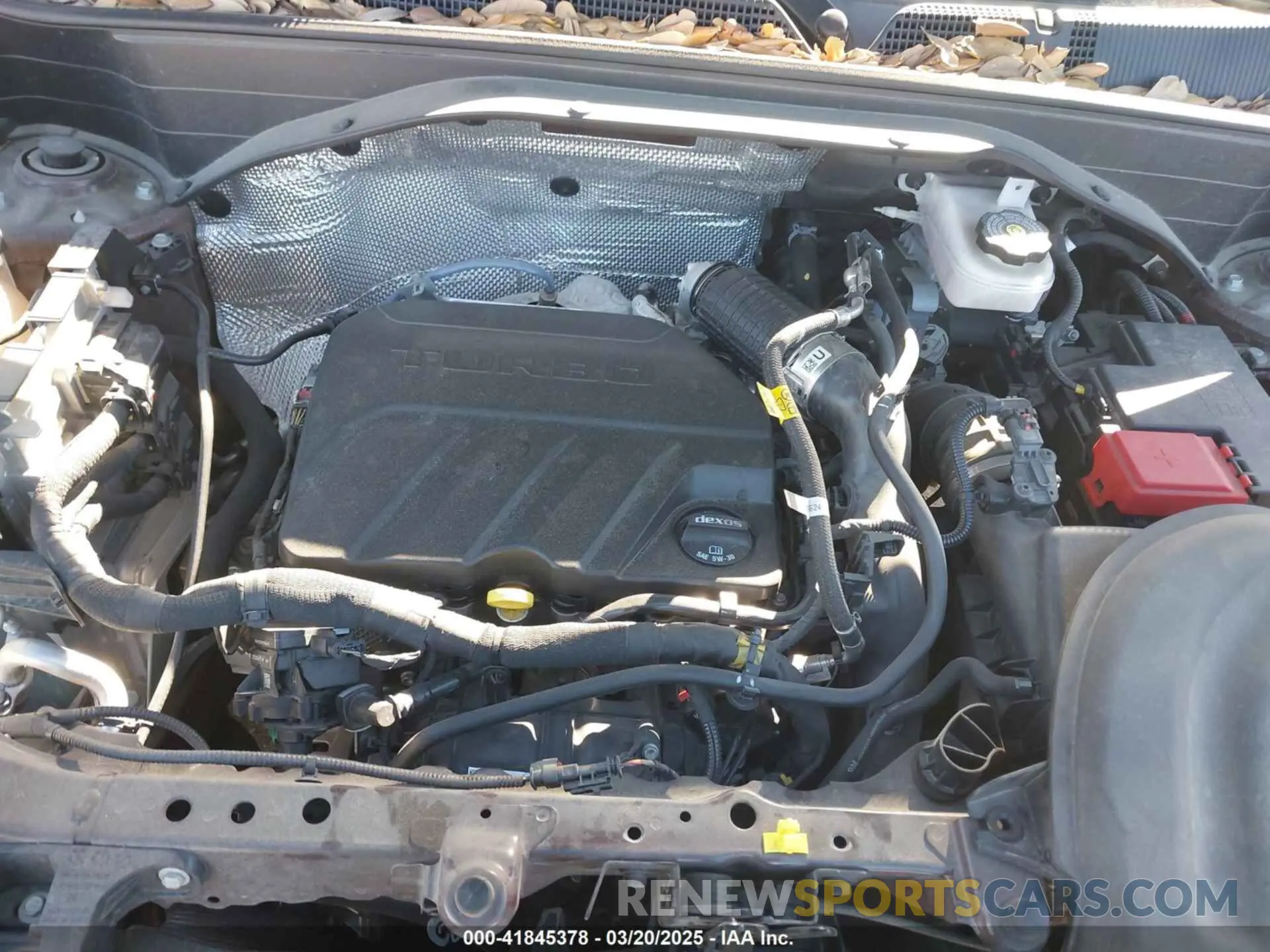 10 Photograph of a damaged car KL79MMS2XPB185056 CHEVROLET TRAILBLAZER 2023