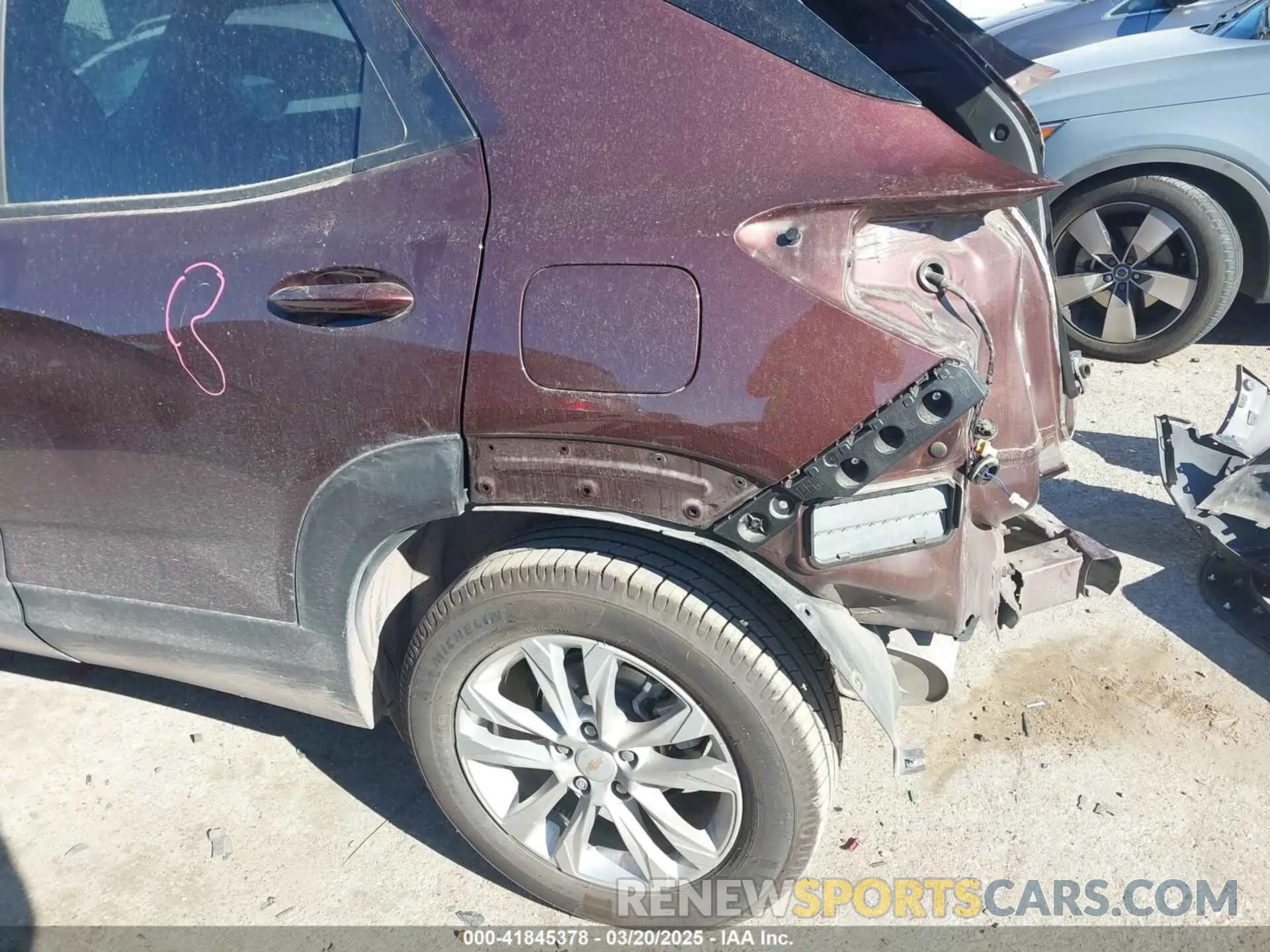 6 Photograph of a damaged car KL79MMS2XPB185056 CHEVROLET TRAILBLAZER 2023