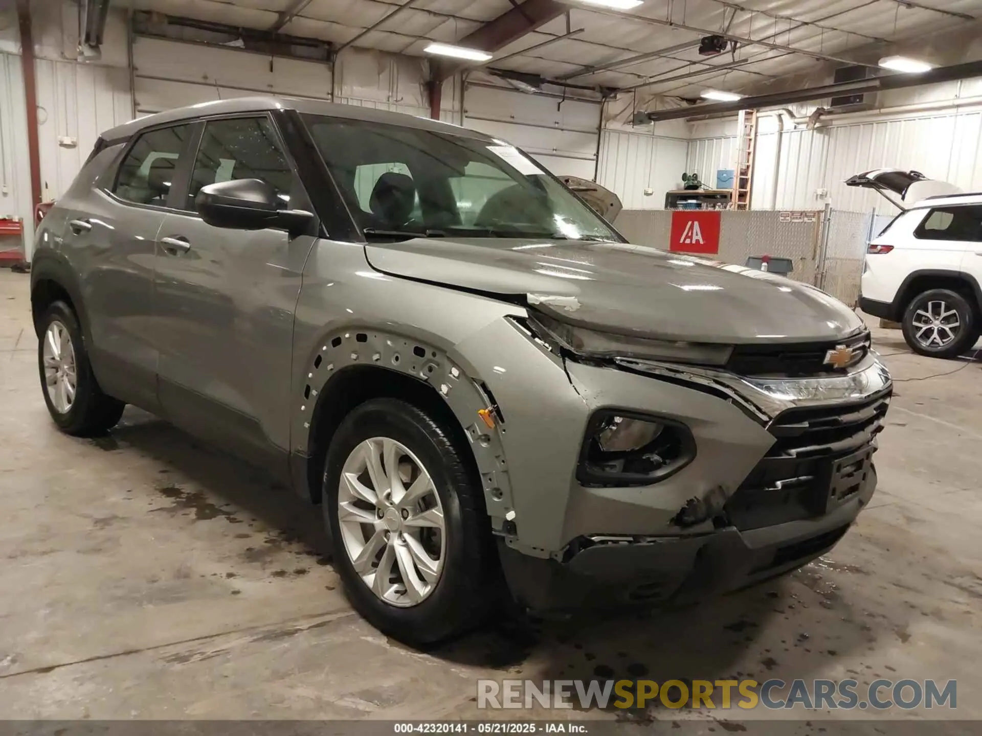 1 Photograph of a damaged car KL79MMS2XPB189284 CHEVROLET TRAILBLAZER 2023