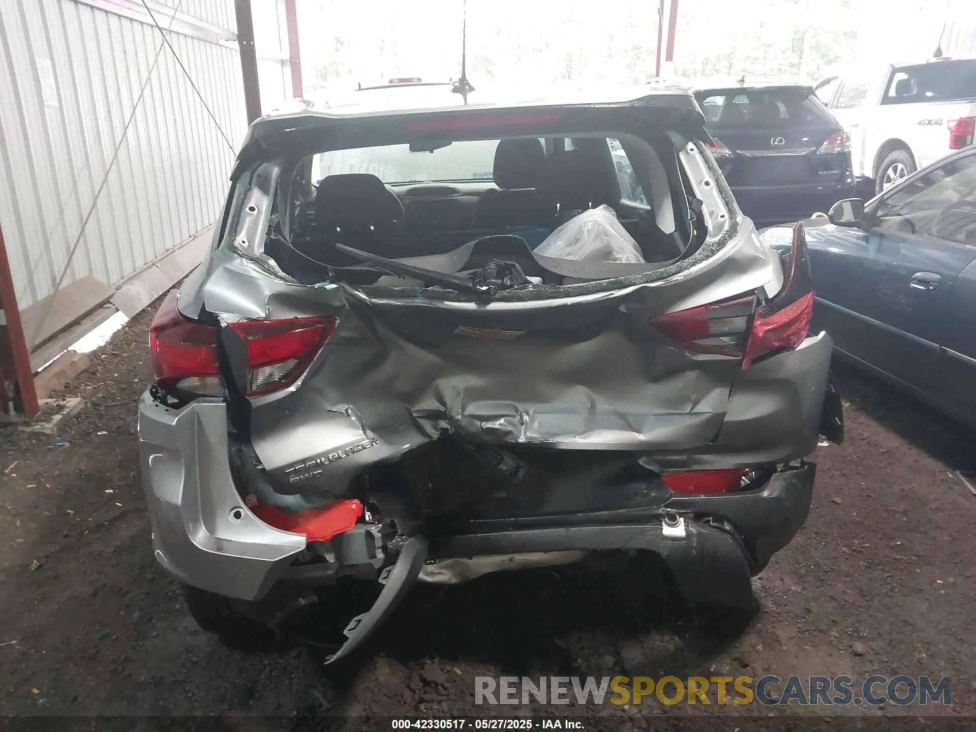 16 Photograph of a damaged car KL79MNSL8PB125789 CHEVROLET TRAILBLAZER 2023
