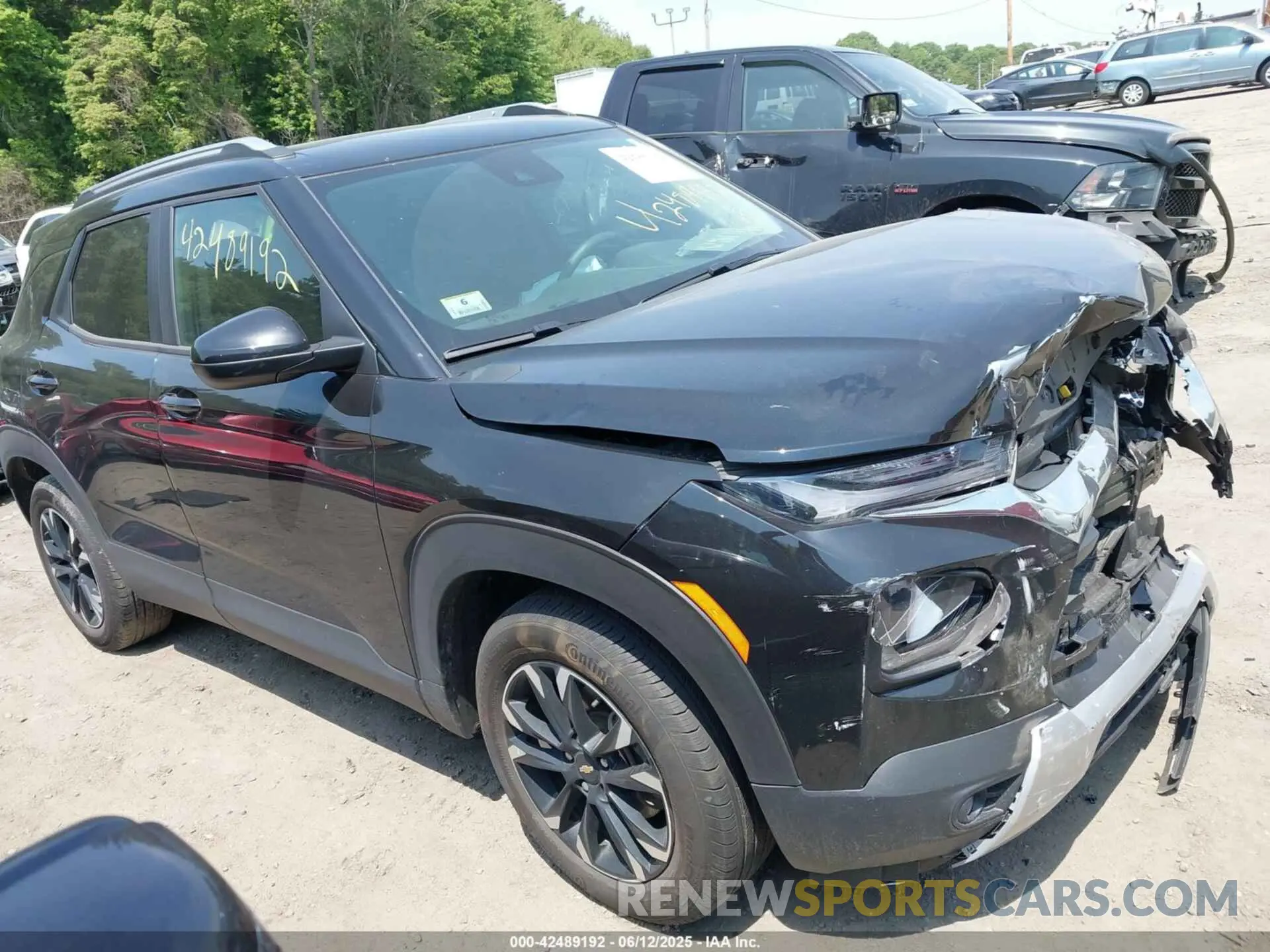 1 Photograph of a damaged car KL79MPS20PB187738 CHEVROLET TRAILBLAZER 2023