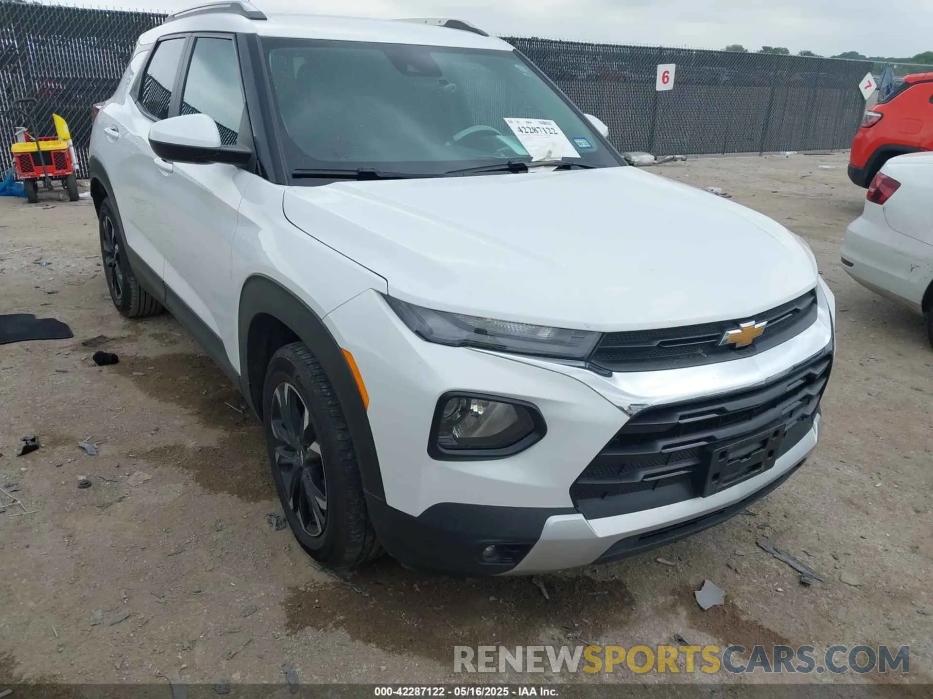 1 Photograph of a damaged car KL79MPS21PB192043 CHEVROLET TRAILBLAZER 2023