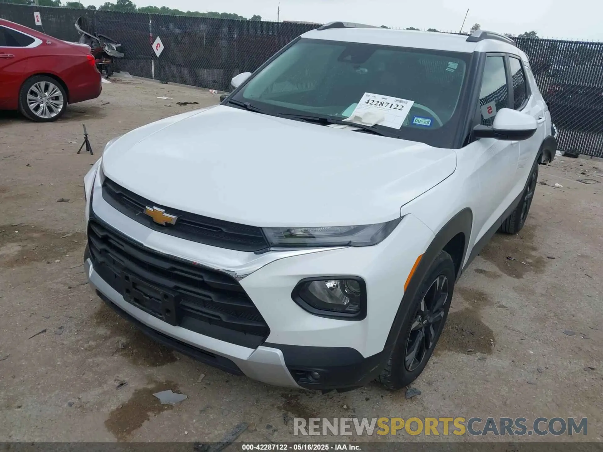 2 Photograph of a damaged car KL79MPS21PB192043 CHEVROLET TRAILBLAZER 2023