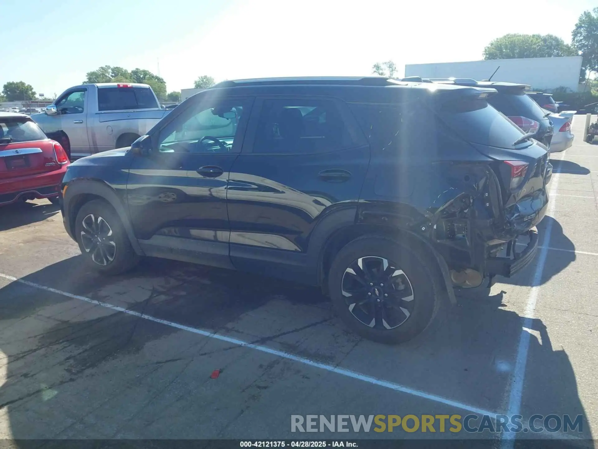 14 Photograph of a damaged car KL79MPS22PB034150 CHEVROLET TRAILBLAZER 2023