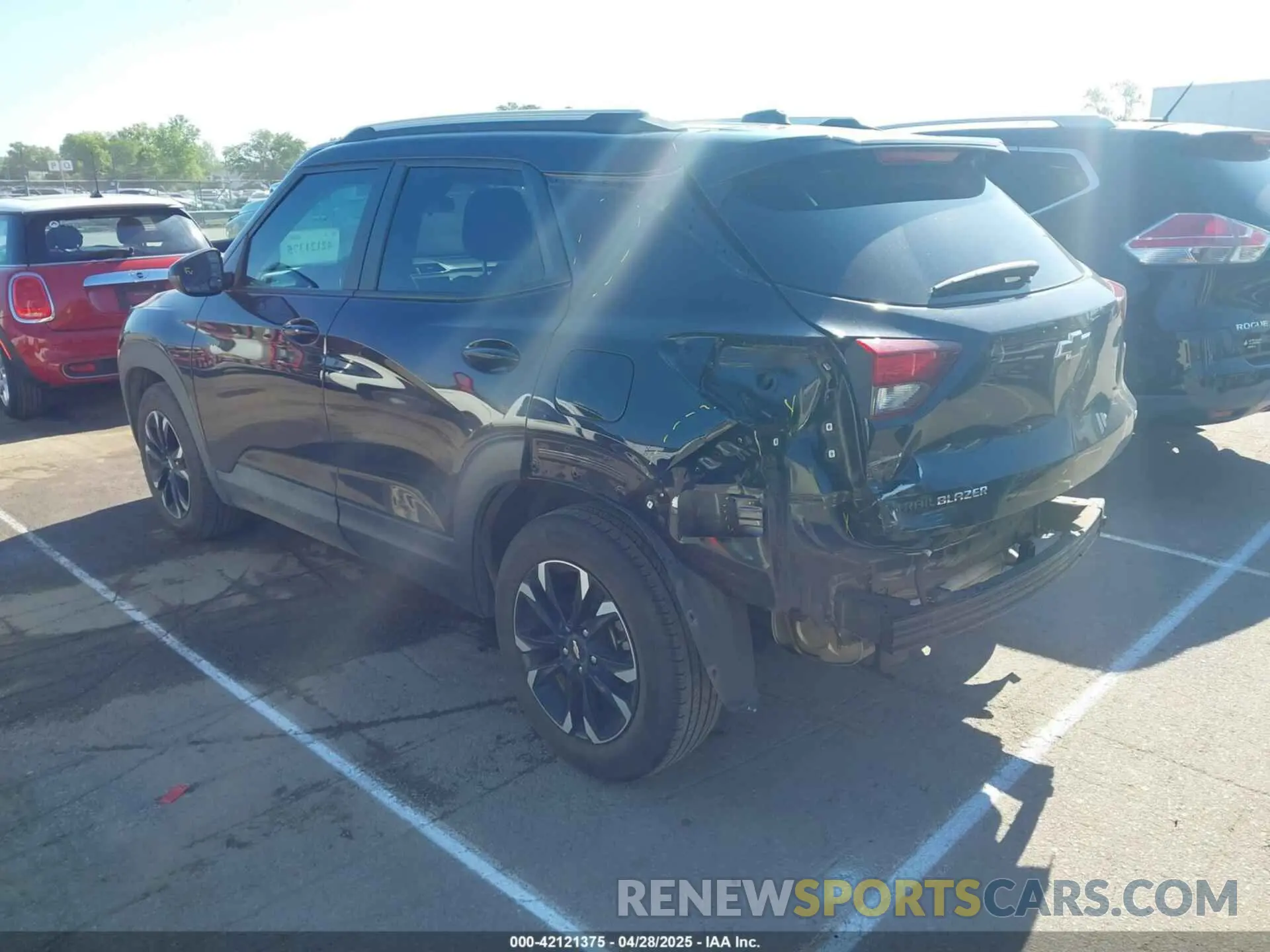3 Photograph of a damaged car KL79MPS22PB034150 CHEVROLET TRAILBLAZER 2023