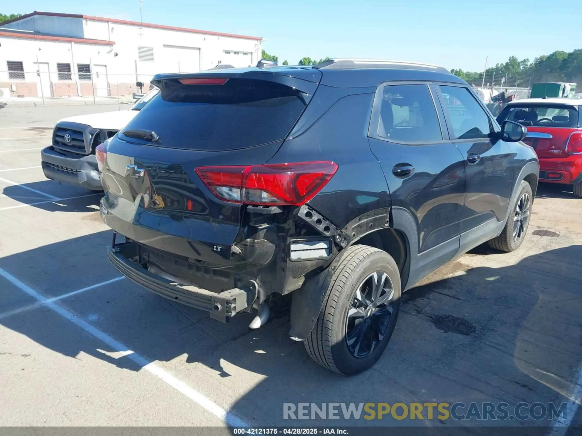 4 Photograph of a damaged car KL79MPS22PB034150 CHEVROLET TRAILBLAZER 2023