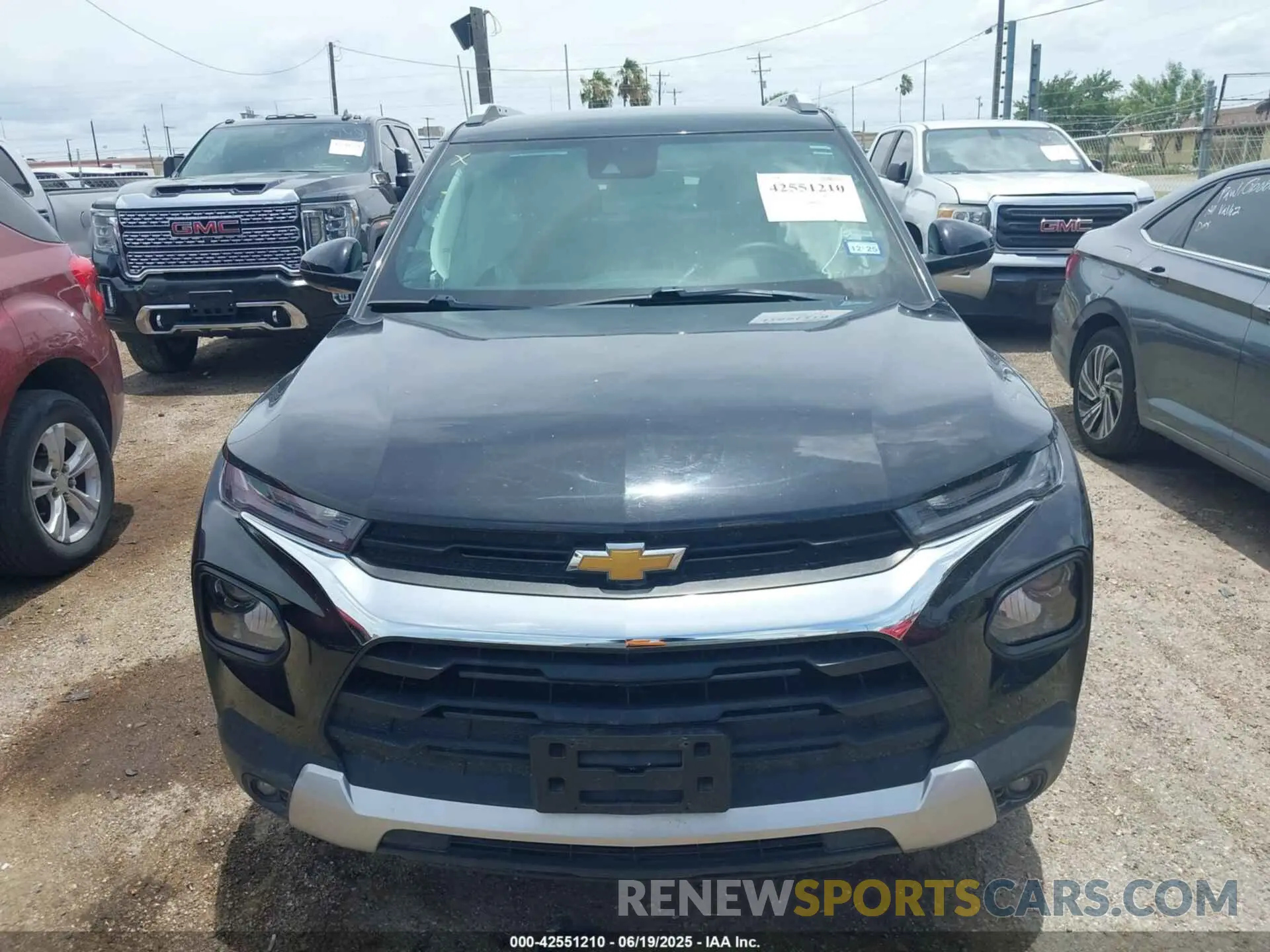 6 Photograph of a damaged car KL79MPS22PB056021 CHEVROLET TRAILBLAZER 2023