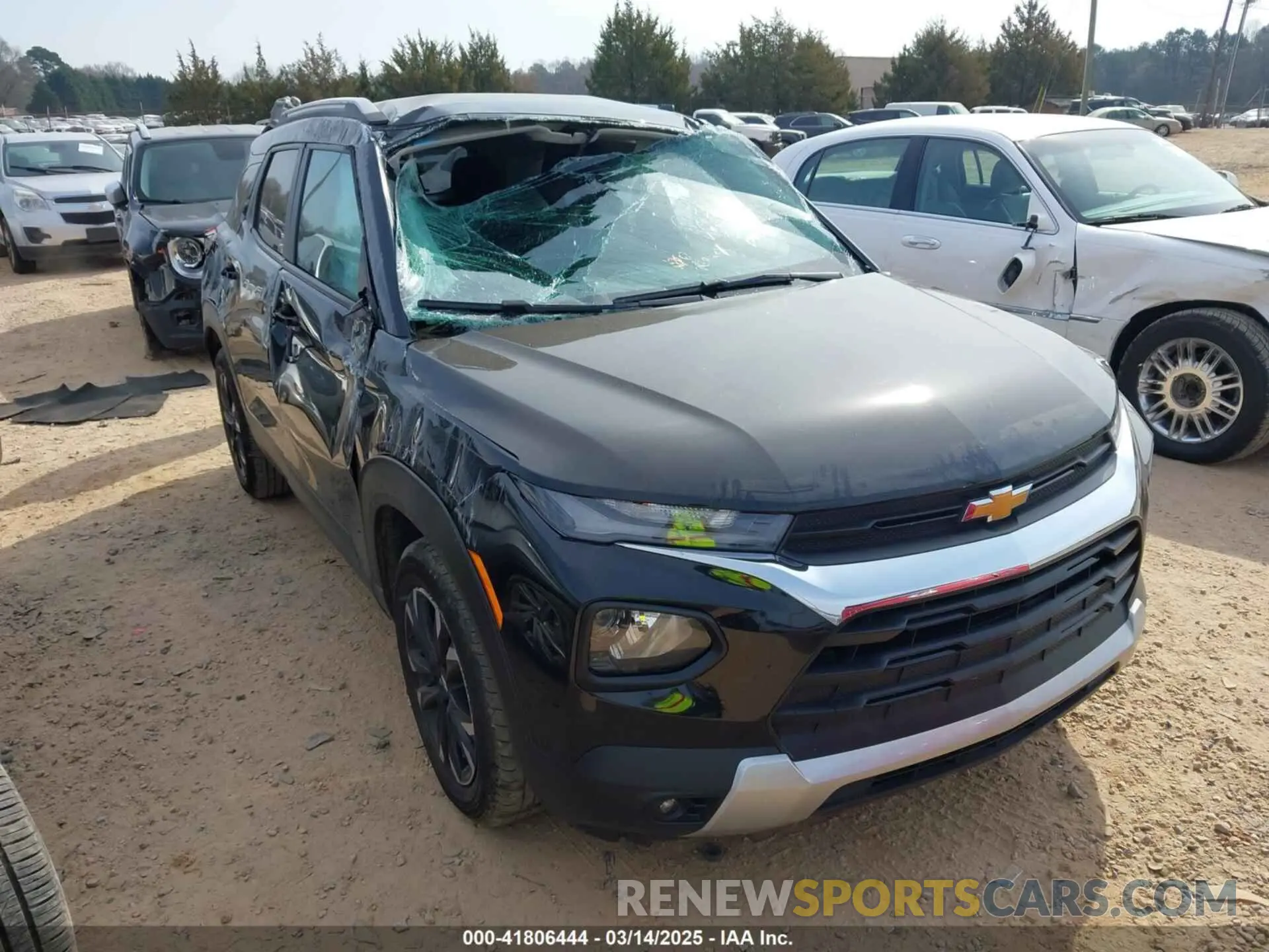 1 Photograph of a damaged car KL79MPS22PB096082 CHEVROLET TRAILBLAZER 2023