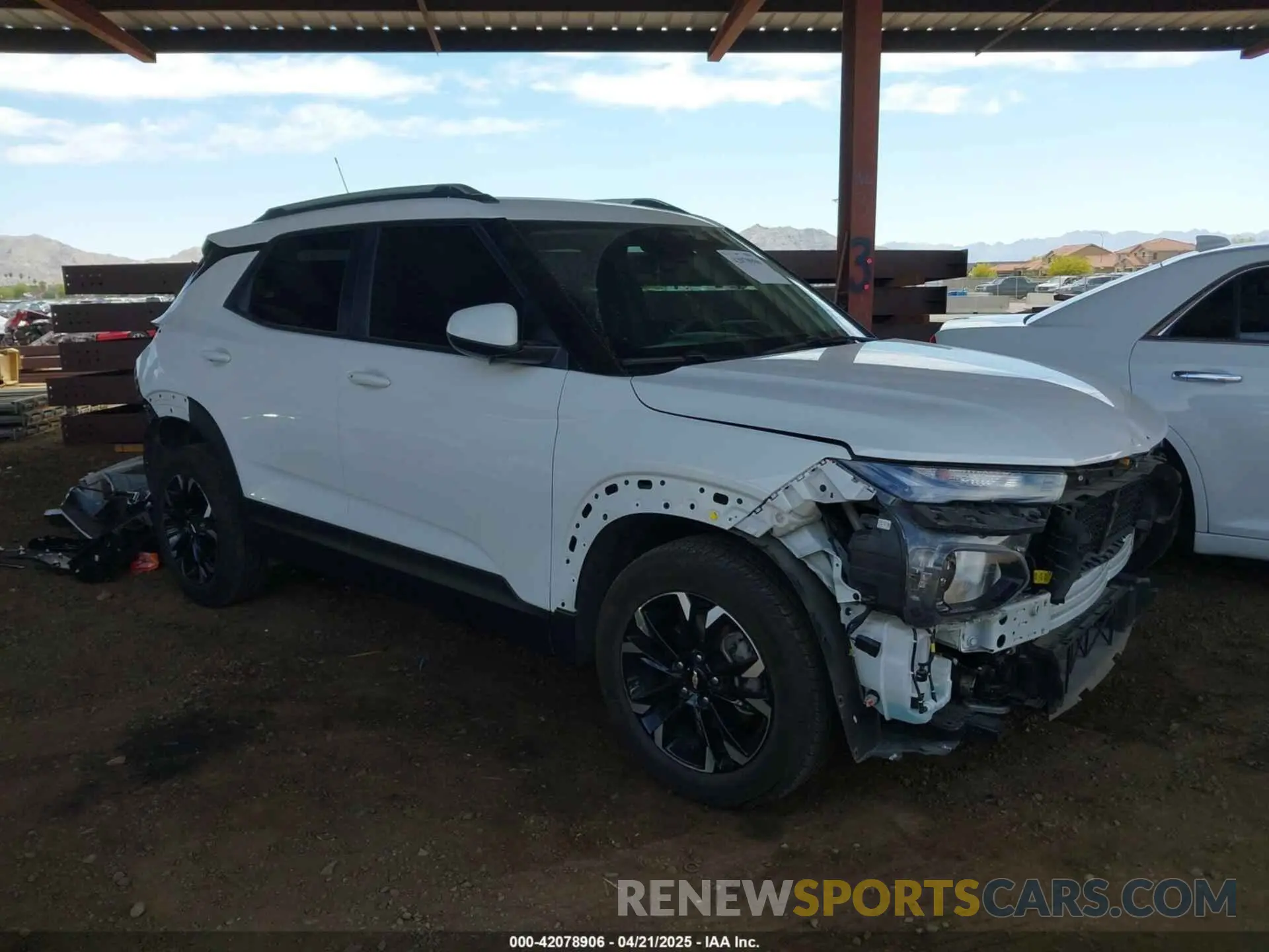 1 Photograph of a damaged car KL79MPS23PB154734 CHEVROLET TRAILBLAZER 2023