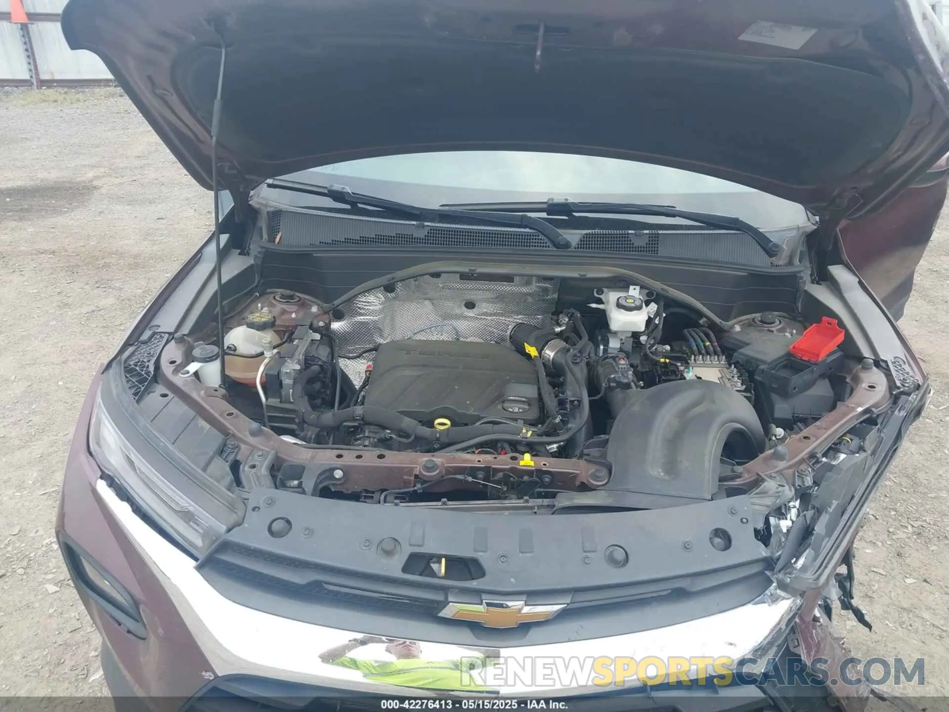 10 Photograph of a damaged car KL79MPS24PB062483 CHEVROLET TRAILBLAZER 2023